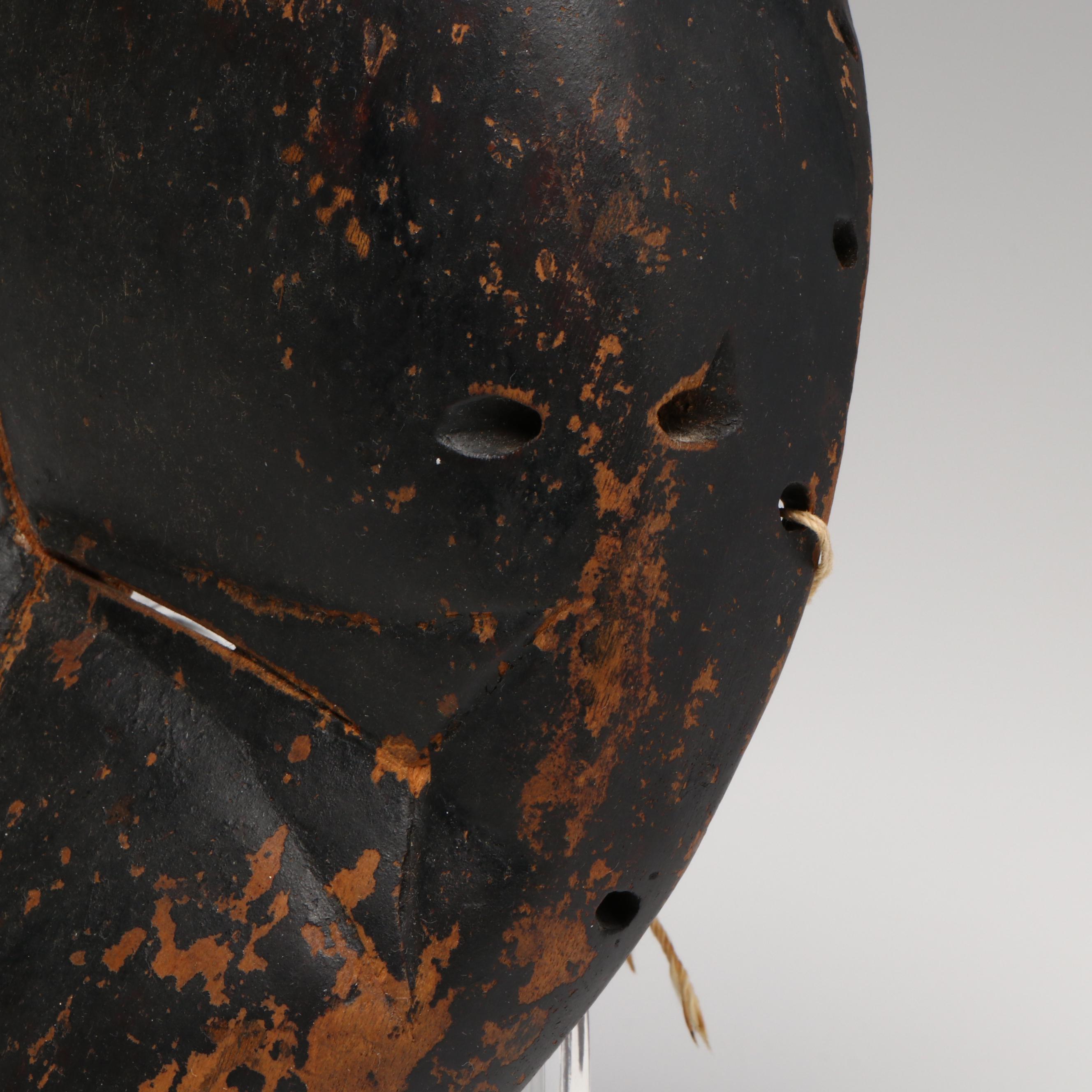 Dan Carved Wood Initiation Mask