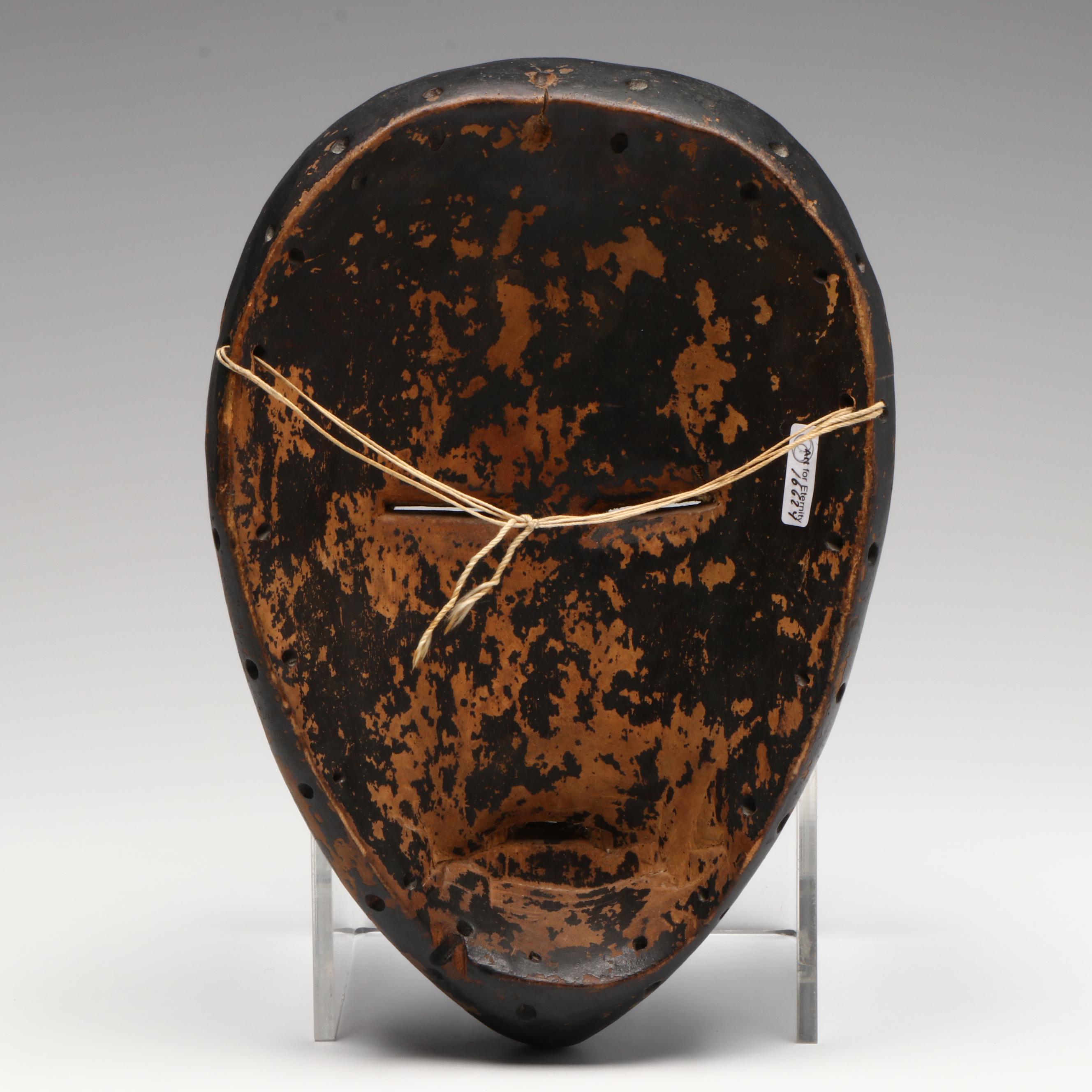 Dan Carved Wood Initiation Mask