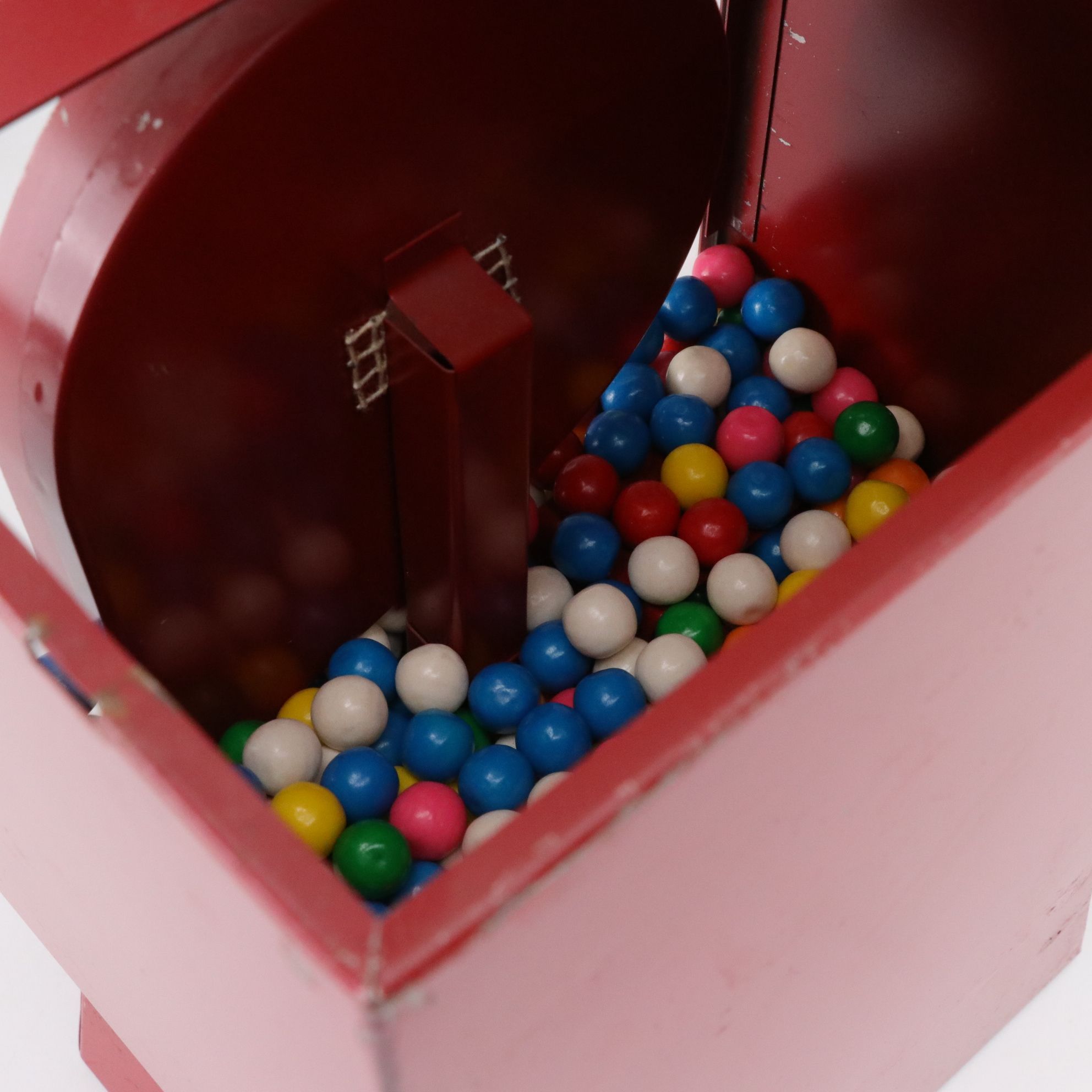 Coast Basketball Penny Gumball Dispenser, Mid-20th C.