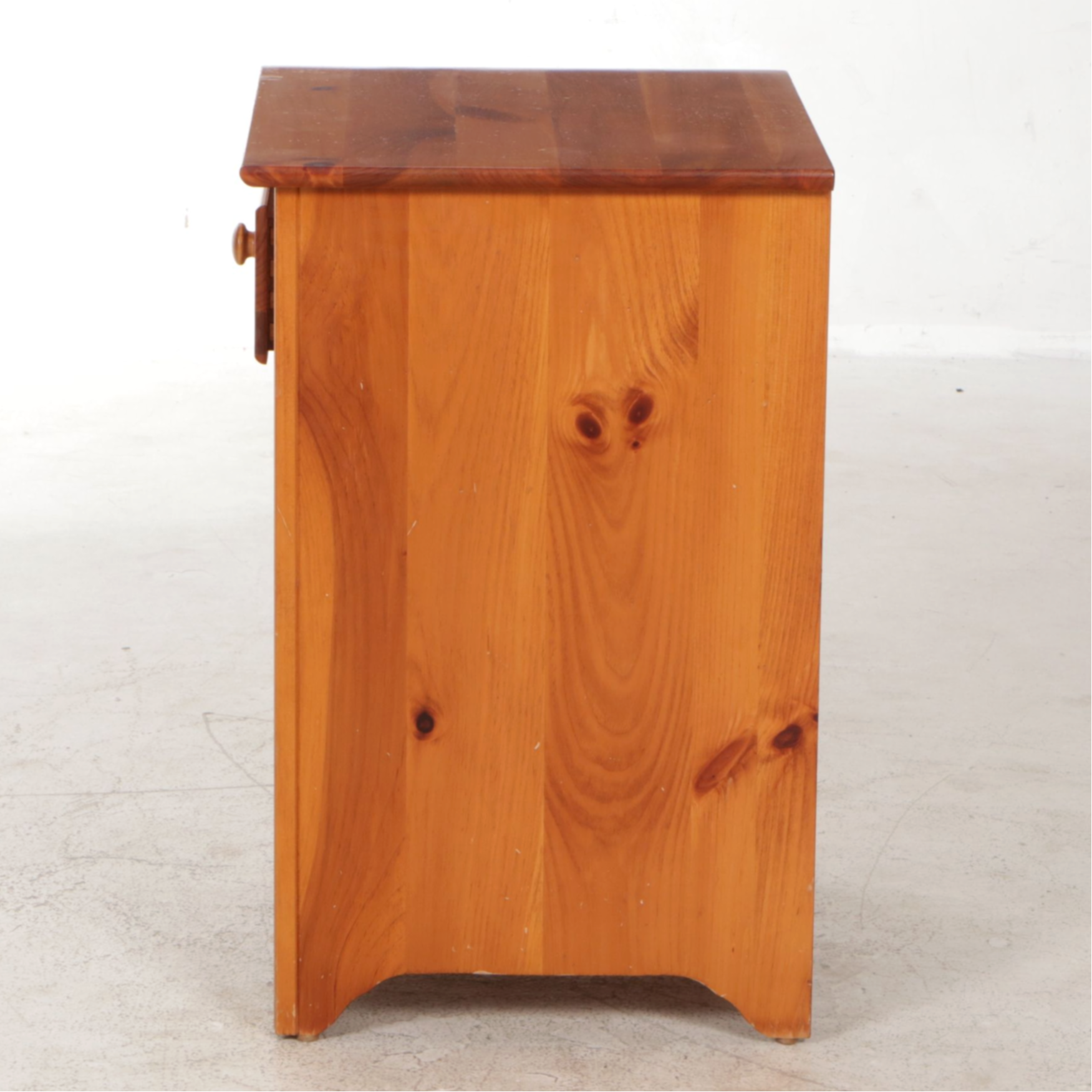 Pine Nightstand, Late 20th Century
