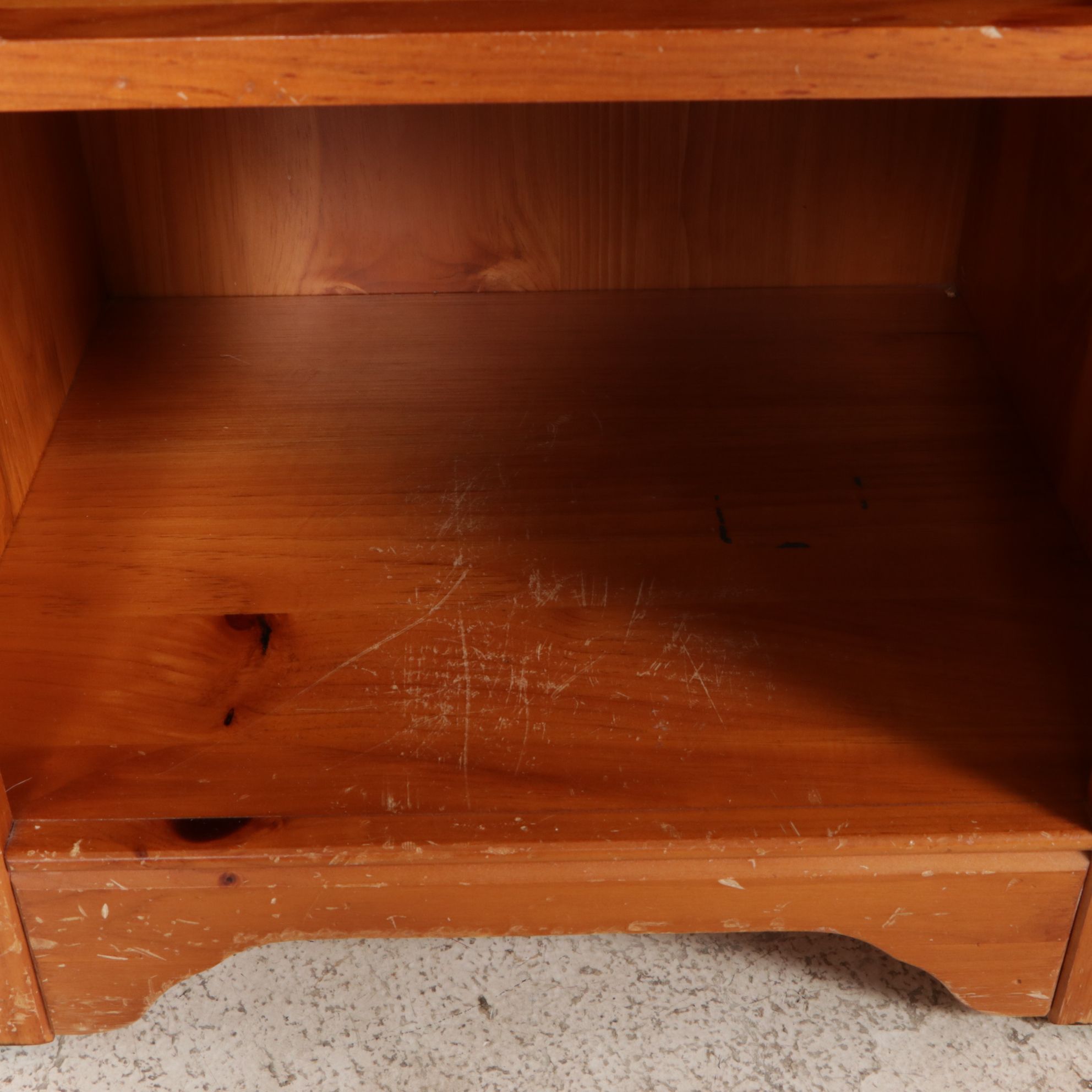 Pine Nightstand, Late 20th Century