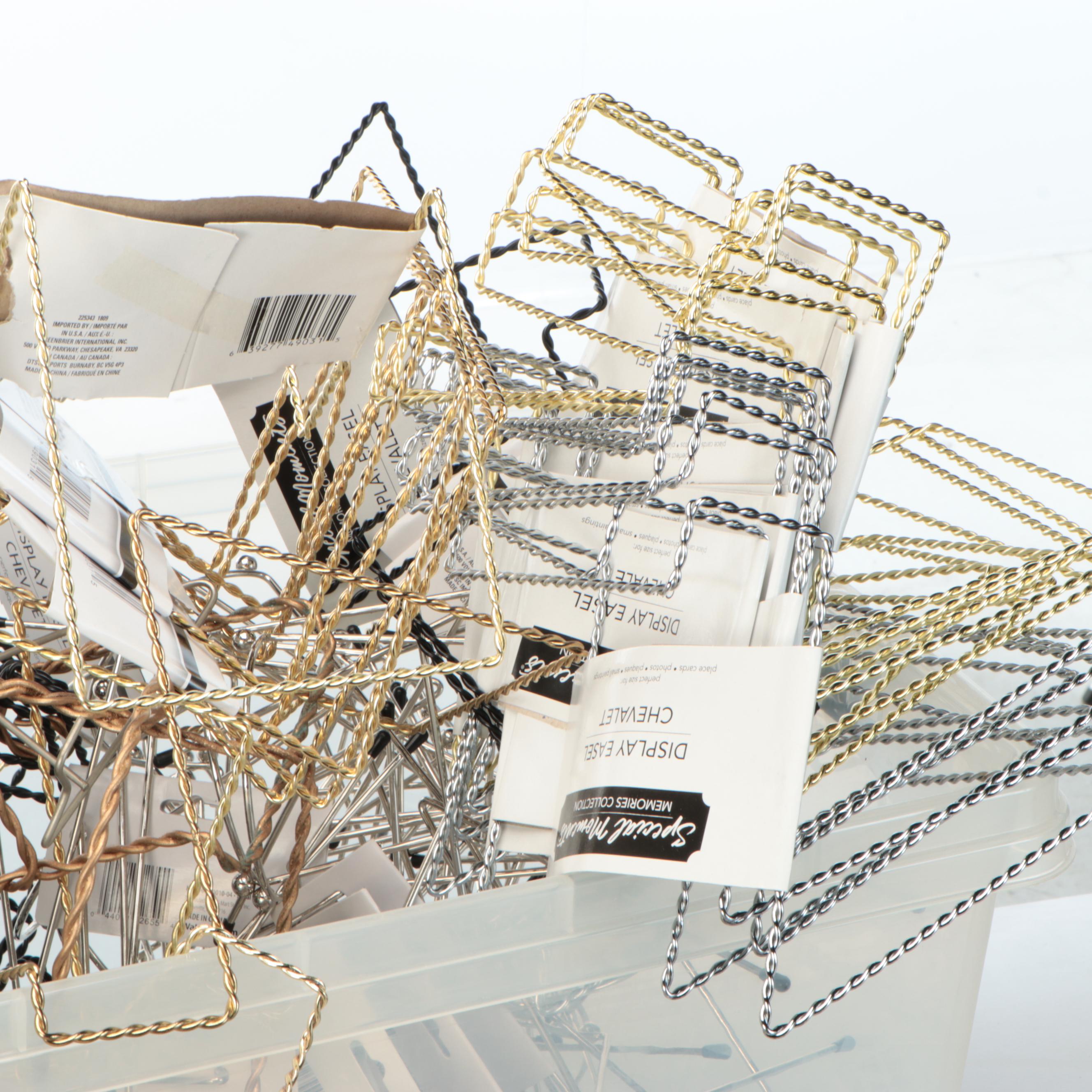 Special Moments Metal Display Easels and Other Plate Stands