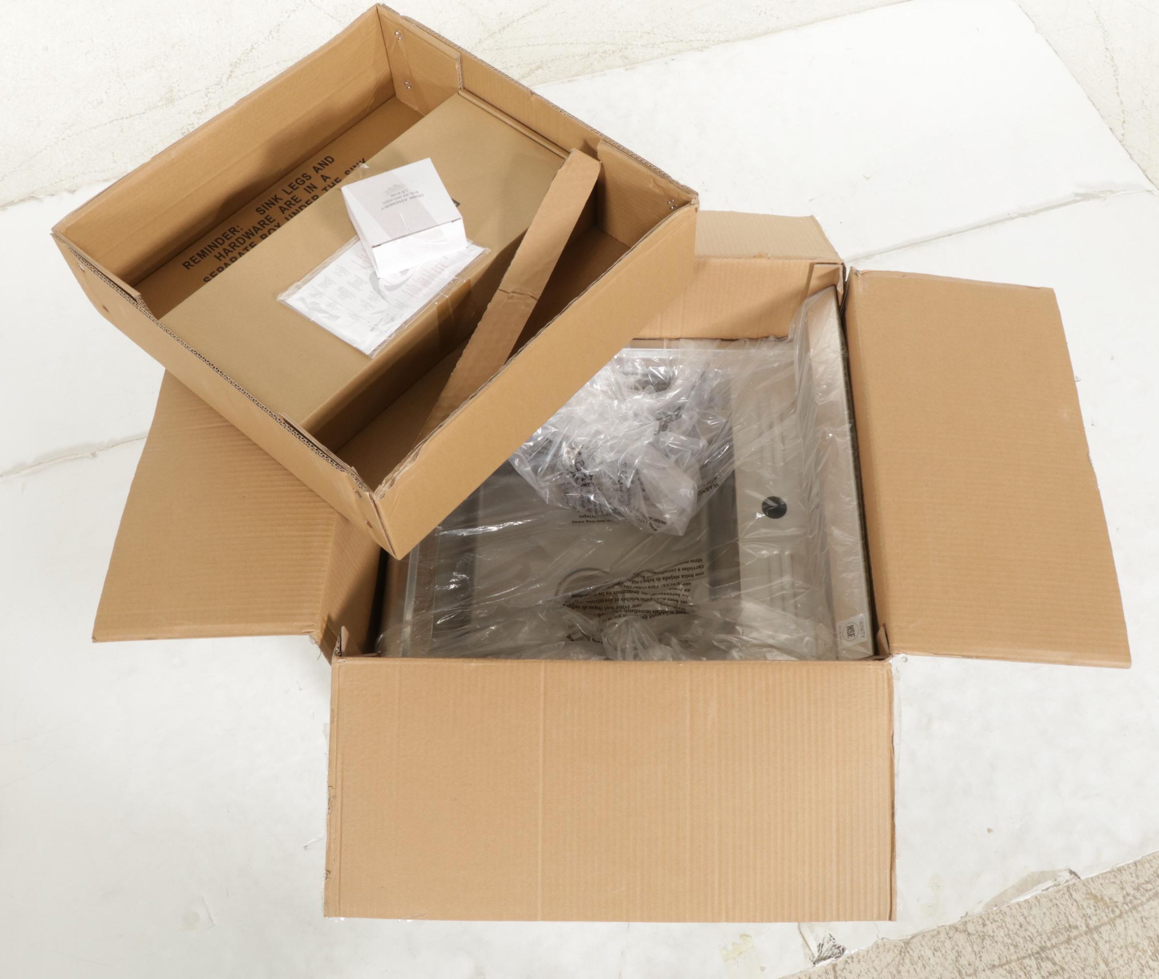 Trinity Stainless Steel Utility Sink