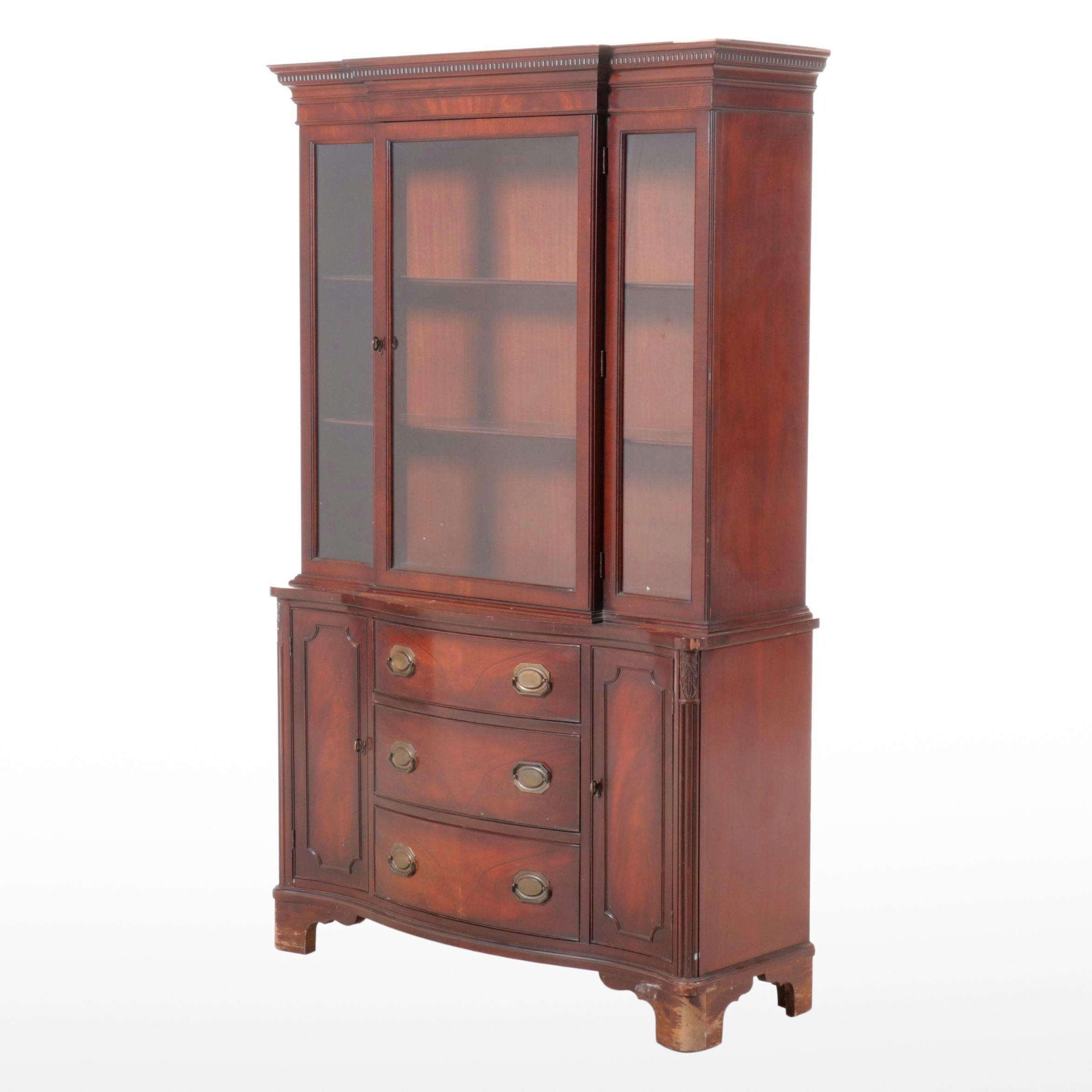 Morganton Mahogany China Cabinet