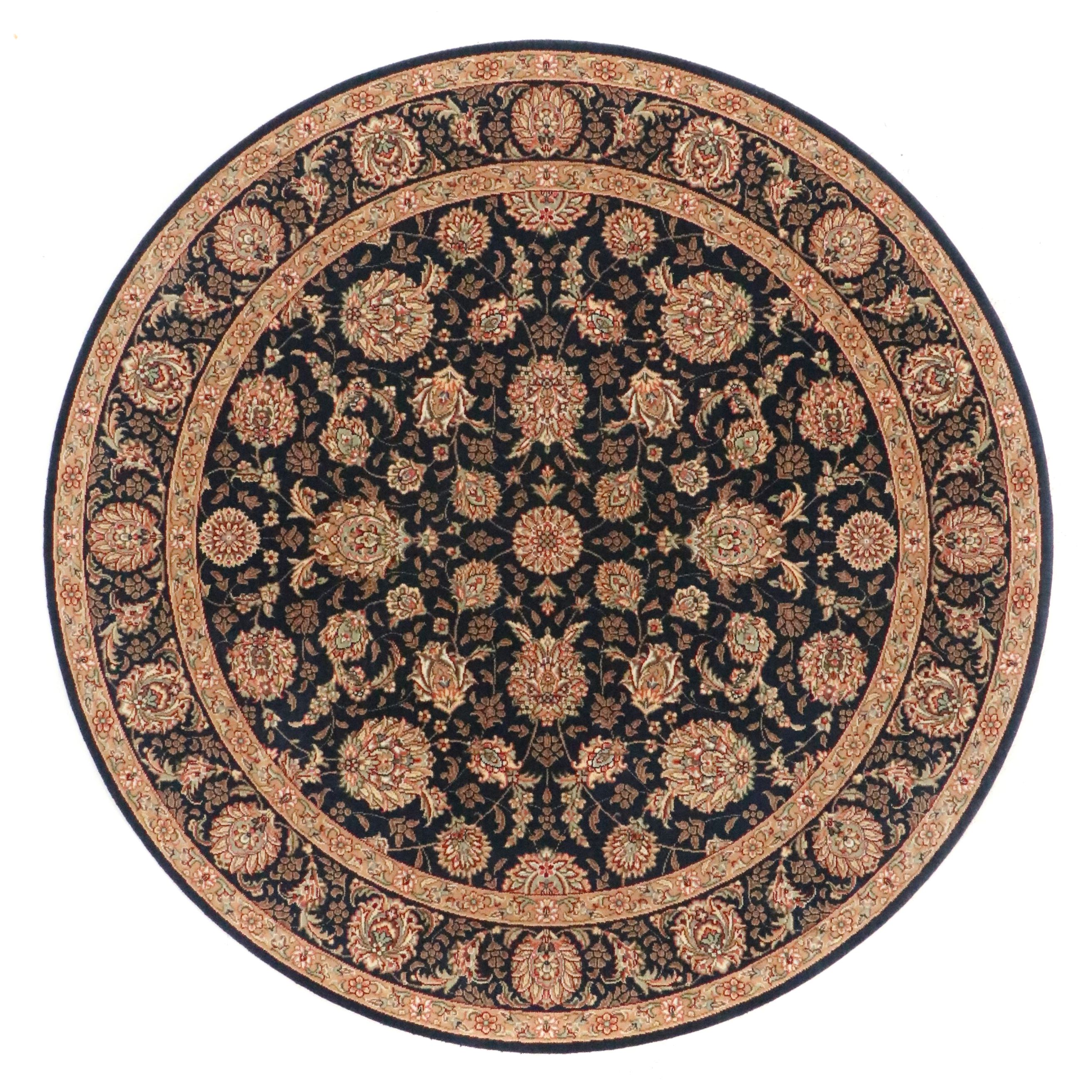 8' Round Machine Made Momeni Area Rug