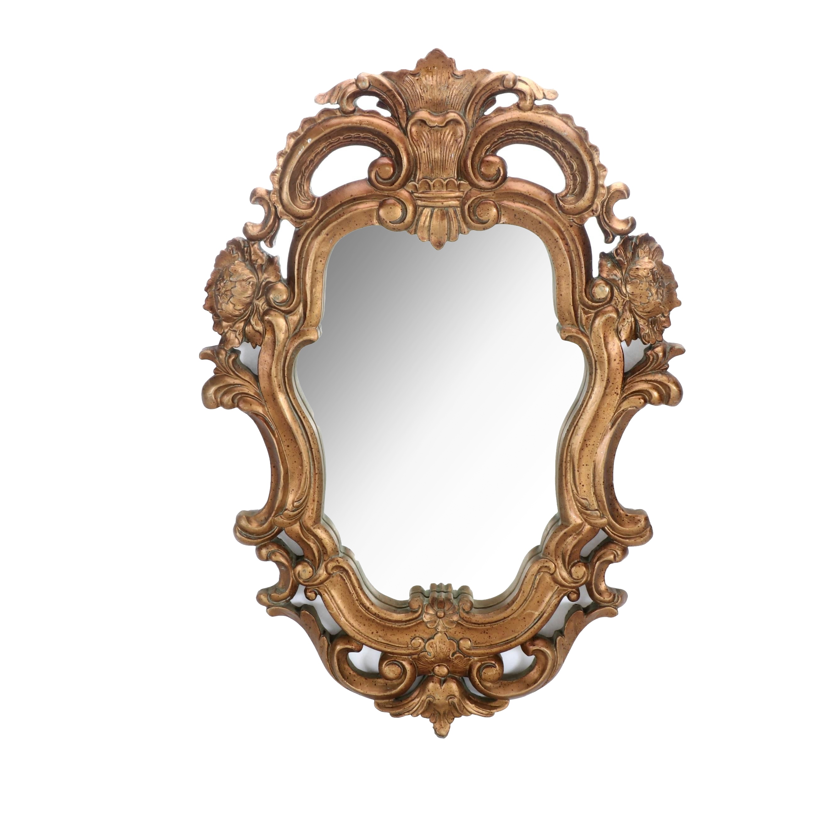 Baroque Revival Gilt Wall Mirror