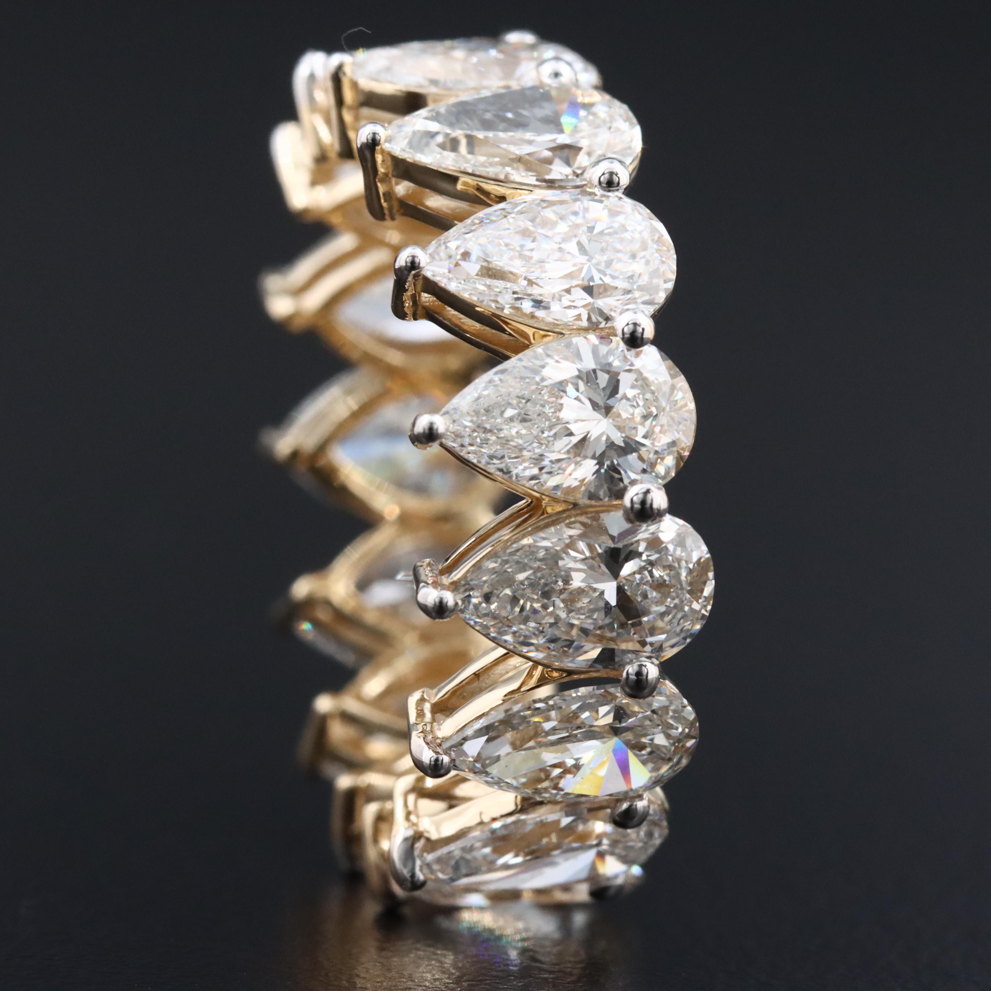 14K 8.34 CTW Lab Grown Diamond Eternity Band