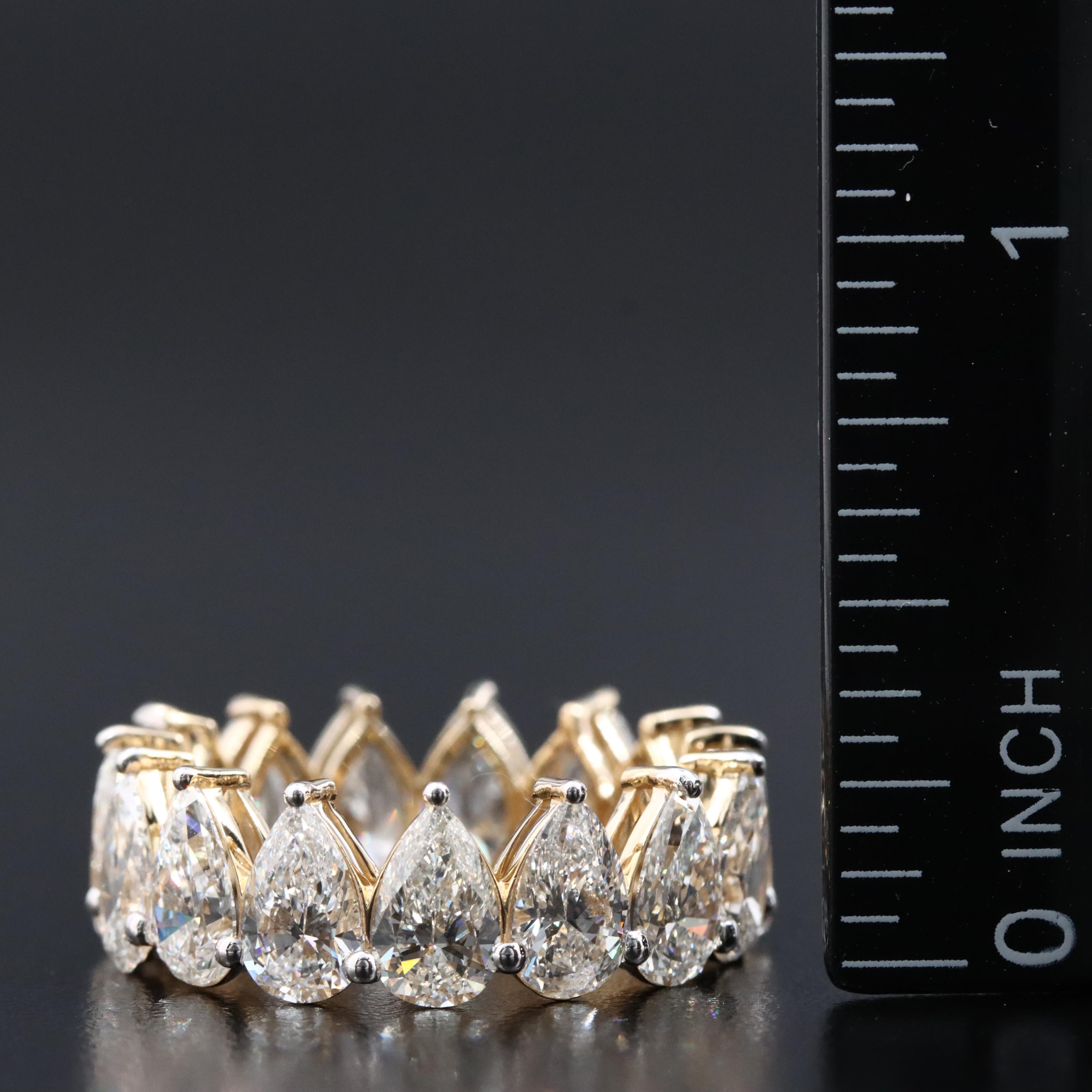 14K 8.34 CTW Lab Grown Diamond Eternity Band