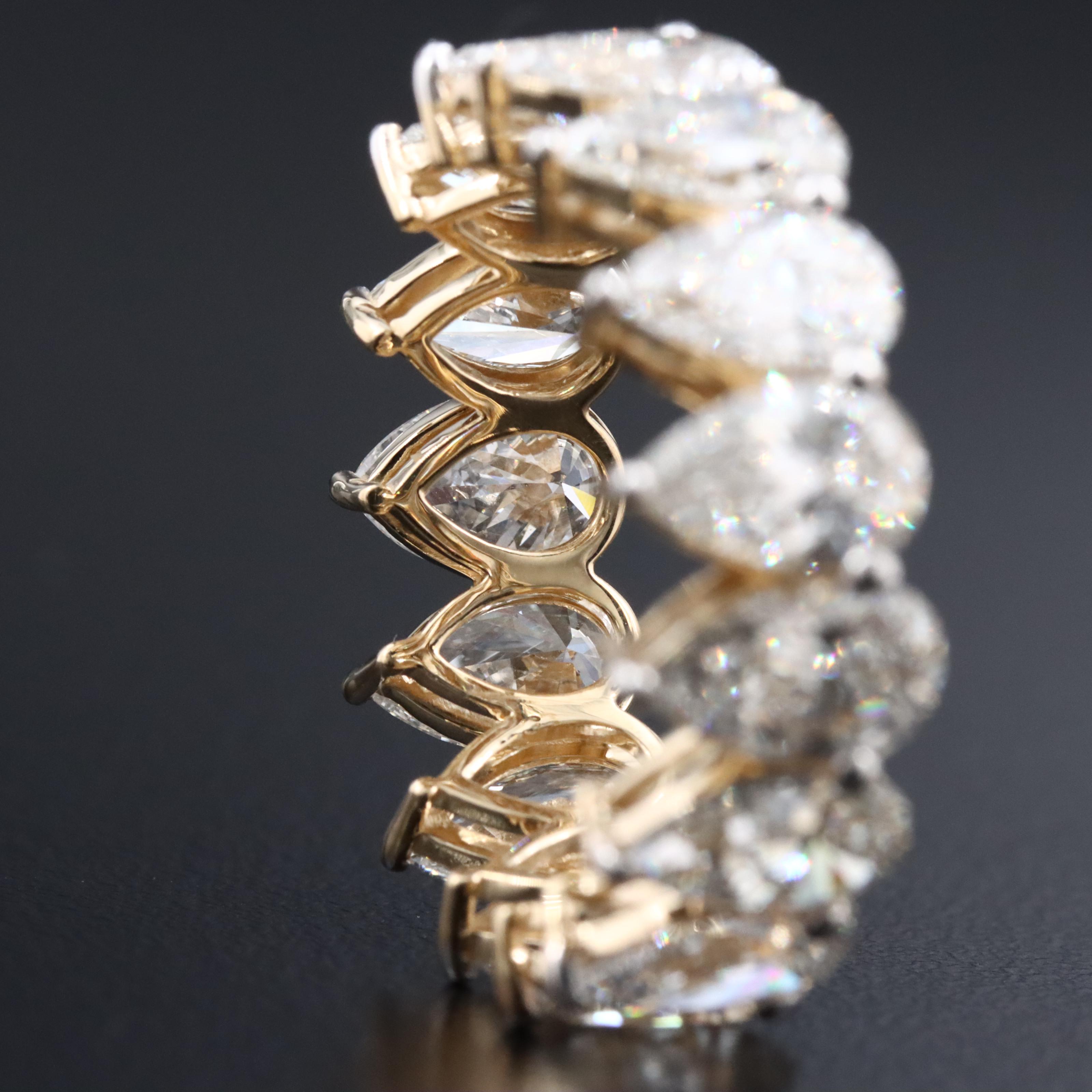 14K 8.34 CTW Lab Grown Diamond Eternity Band