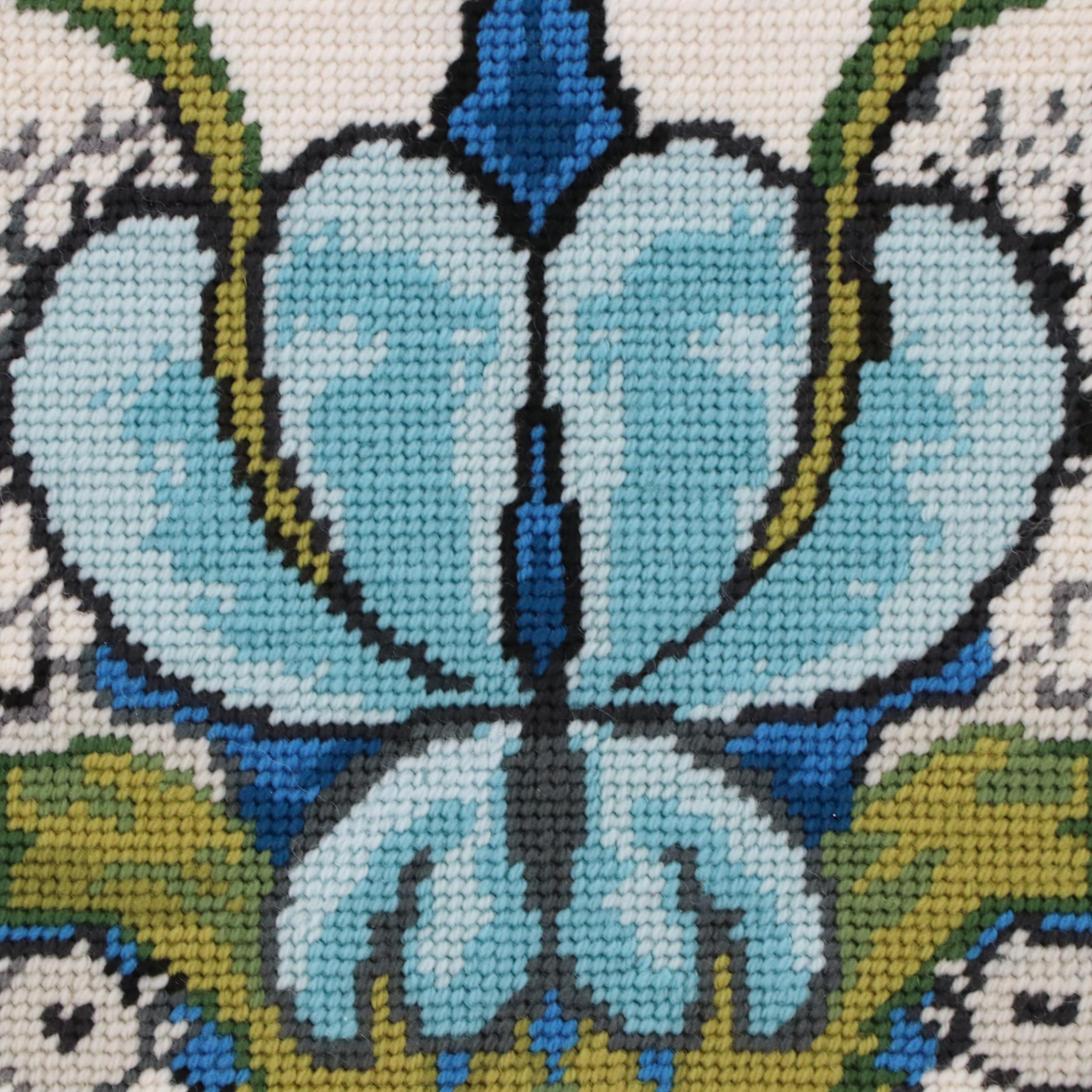 Kathleen Graf Needlepoint Panel "The Owl" by C.F.A. Voysey