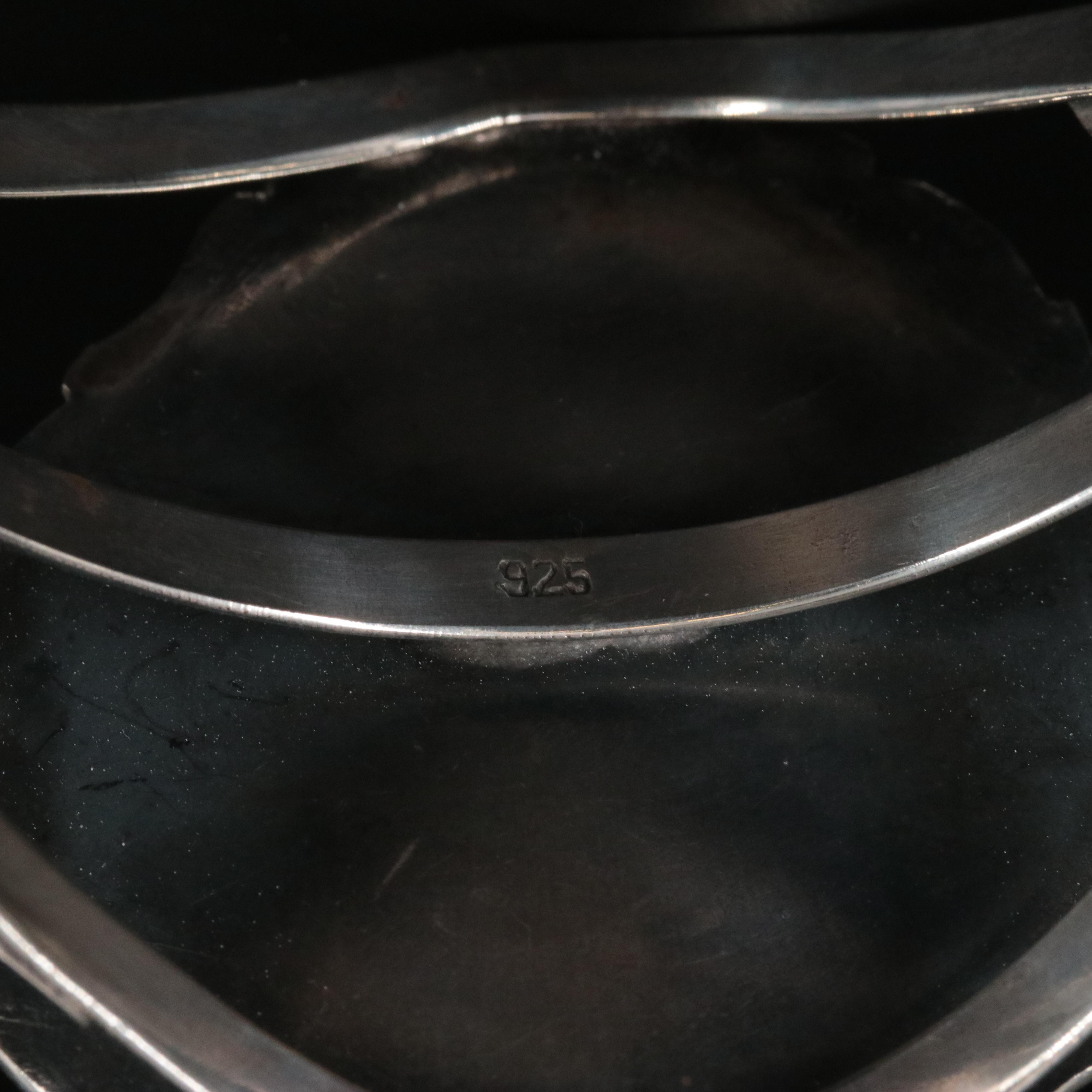 Southwestern Sterling Turquoise Cuff Bracelet