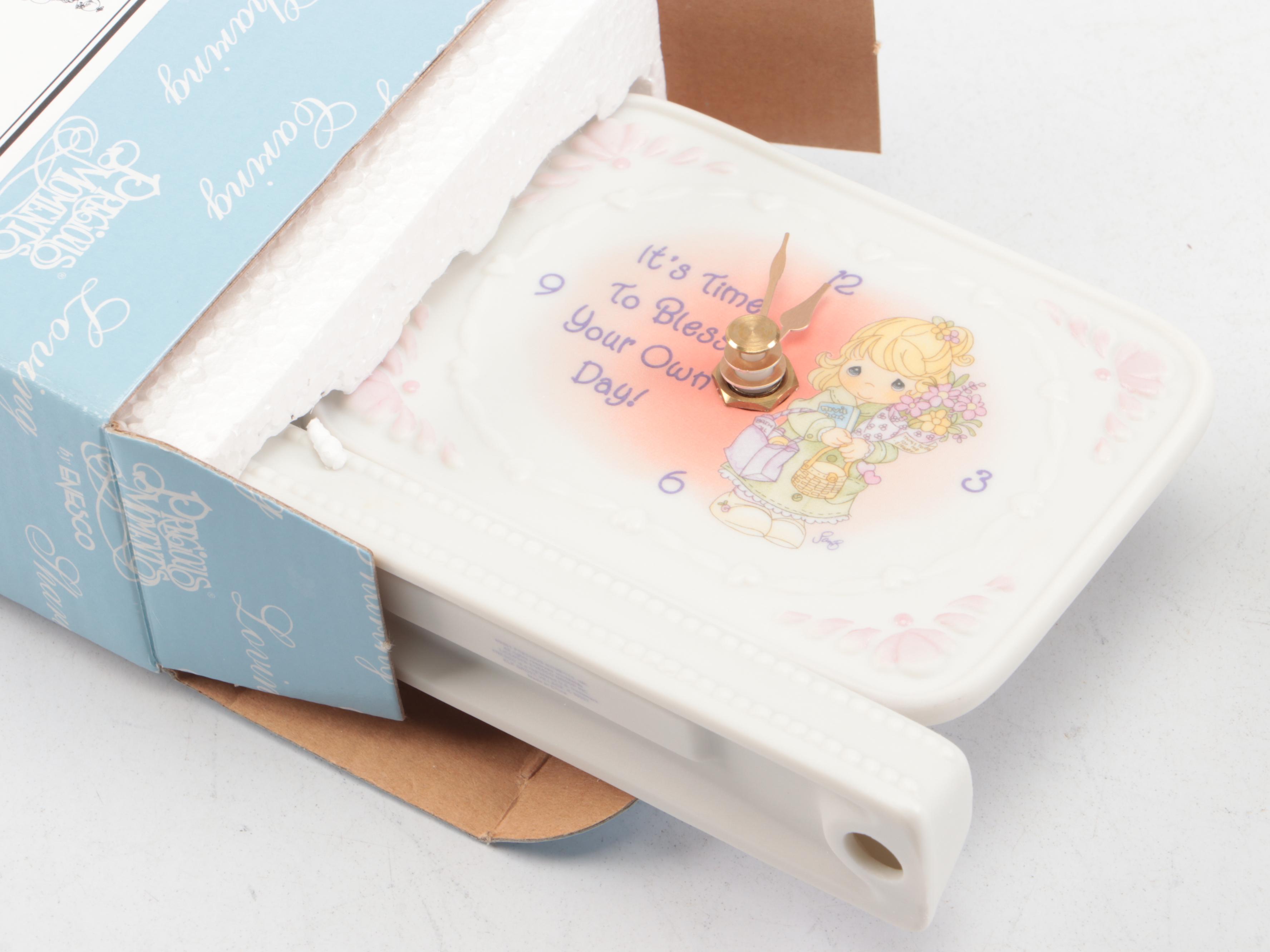 Precious Moments "Bless You Two" and Other Figurines, Dolls, and Home Décor