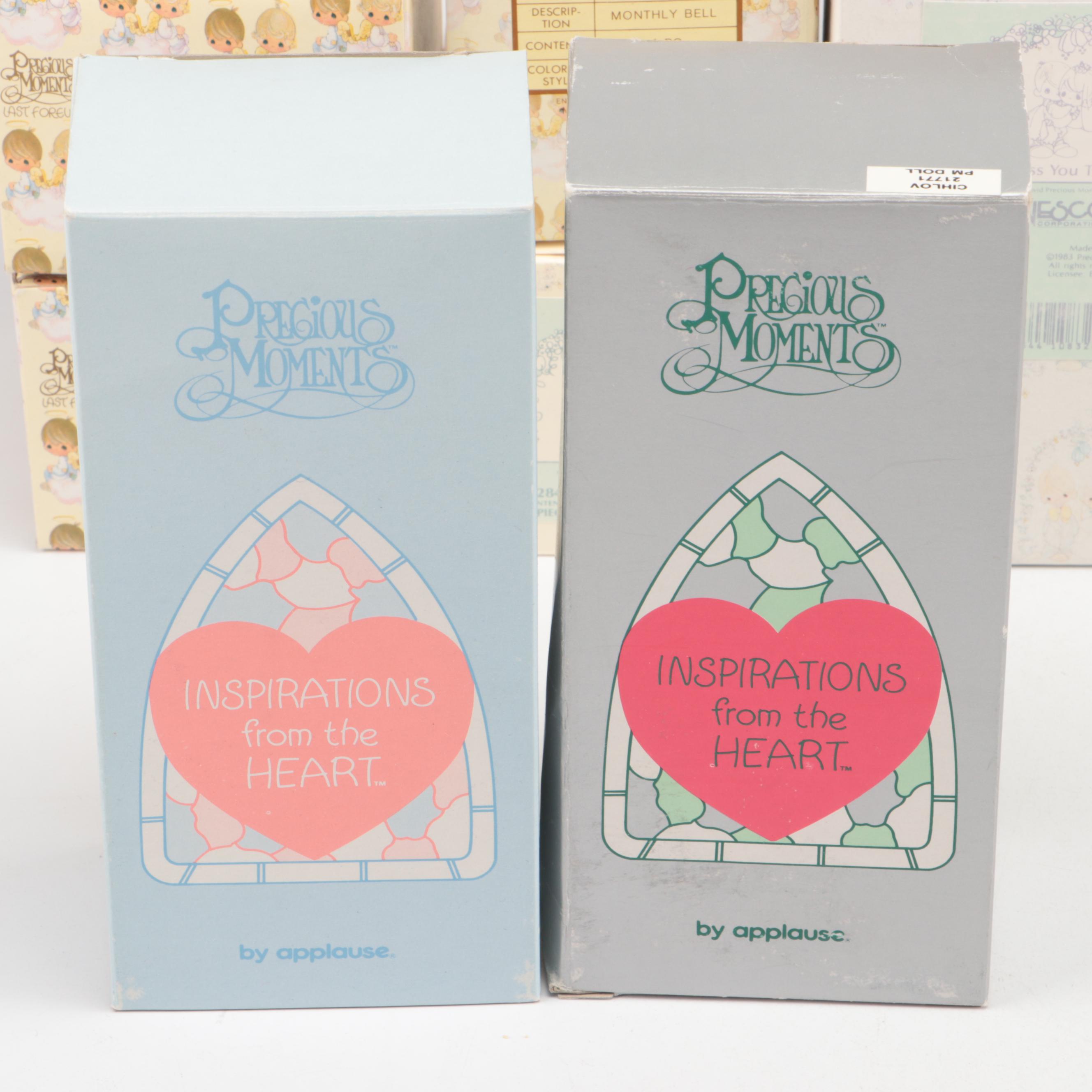 Precious Moments "Bless You Two" and Other Figurines, Dolls, and Home Décor