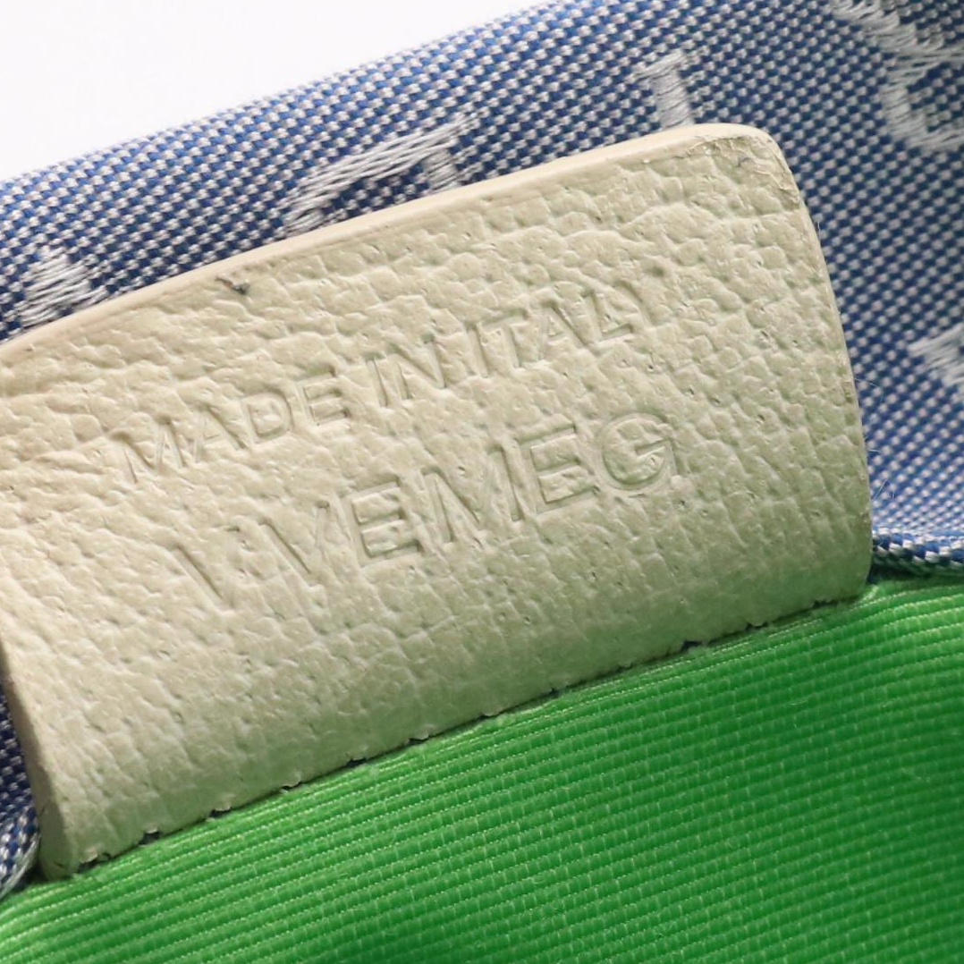 BVLGARI Fanny Mini Tote in Logomania Canvas with Leather Trim and Box