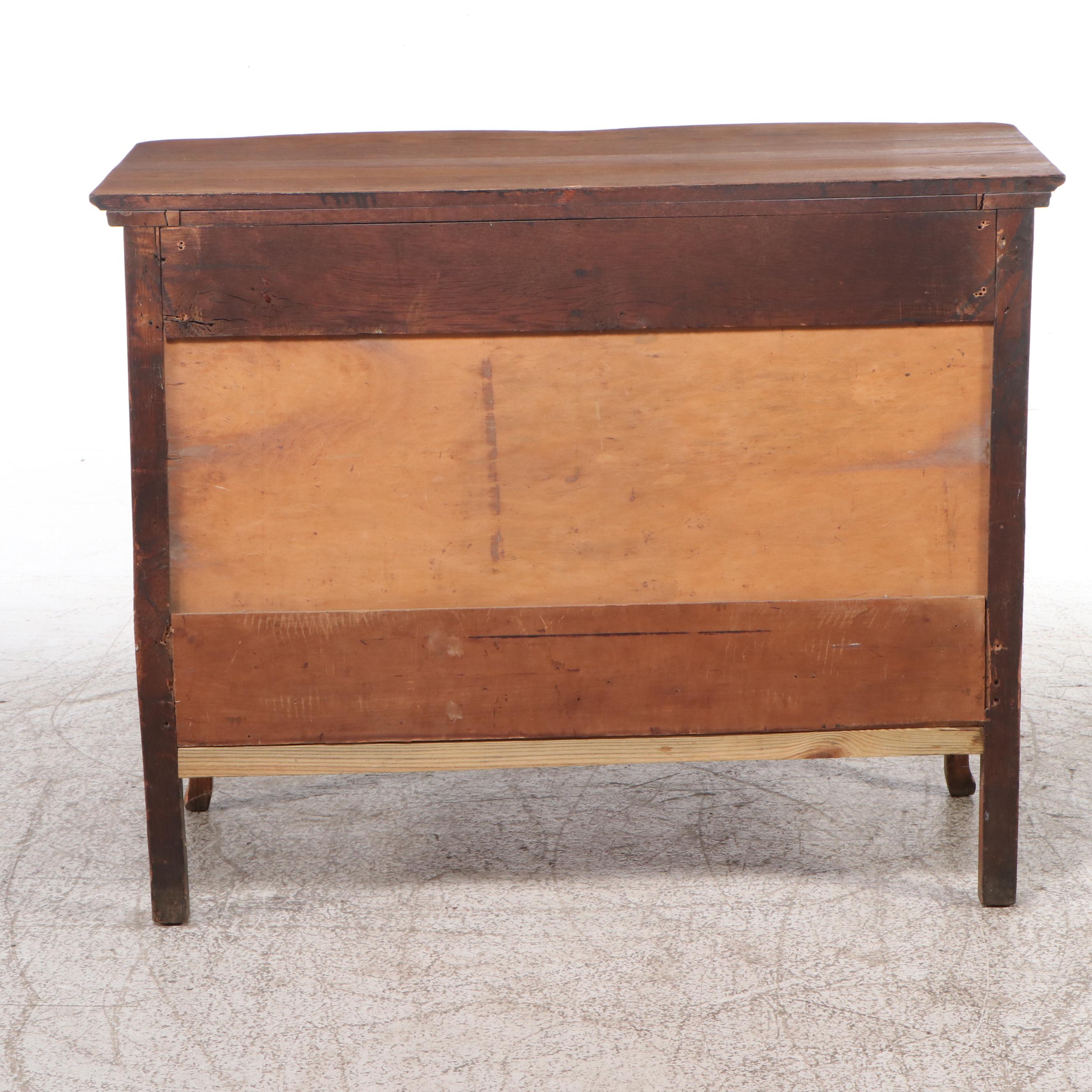 Victorian Oak Dresser with Mirror, Late 19th/Early 20th Century