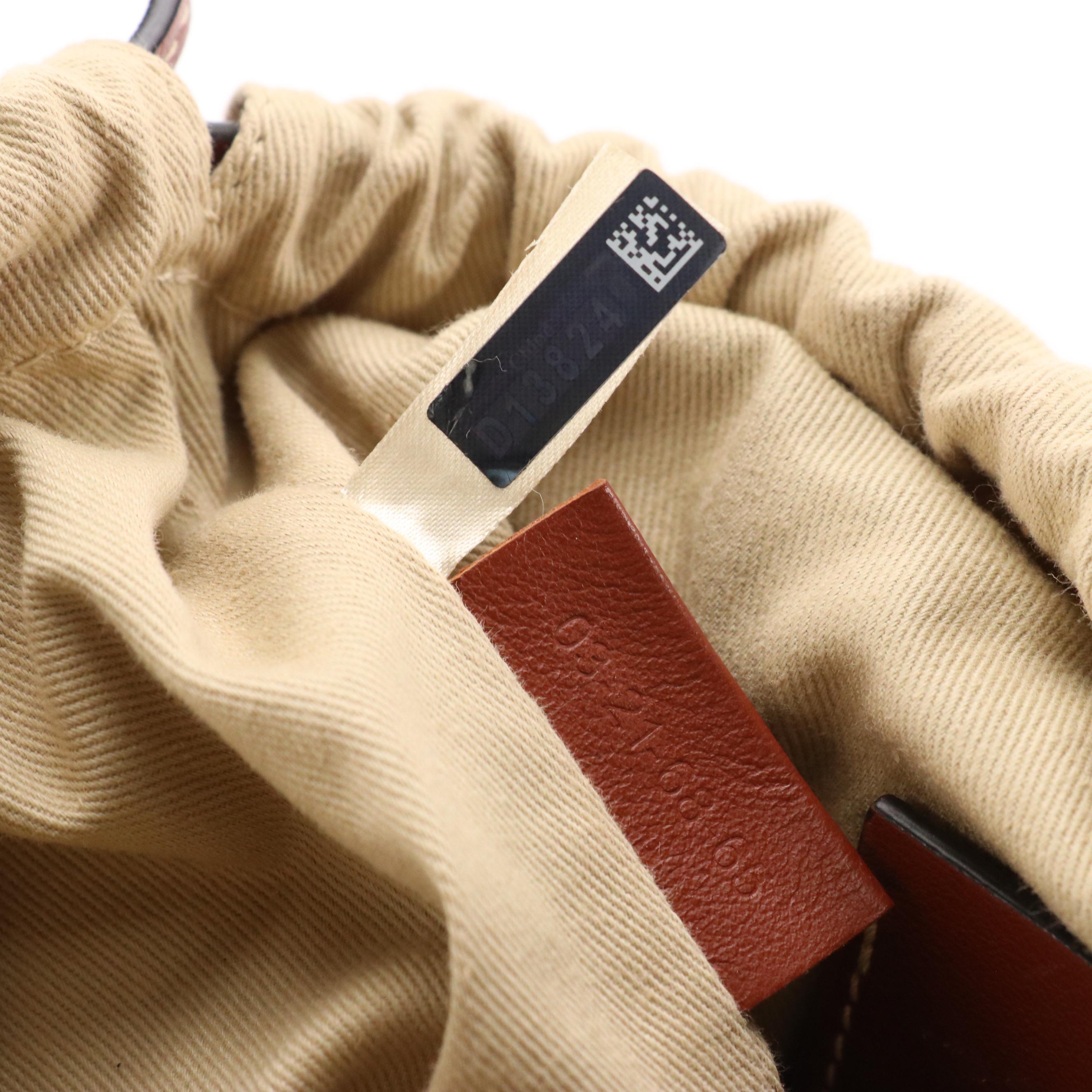 Chloé x Mifuko Small Two-Way Woody Basket Bag in Natural Woven Fibers & Leather