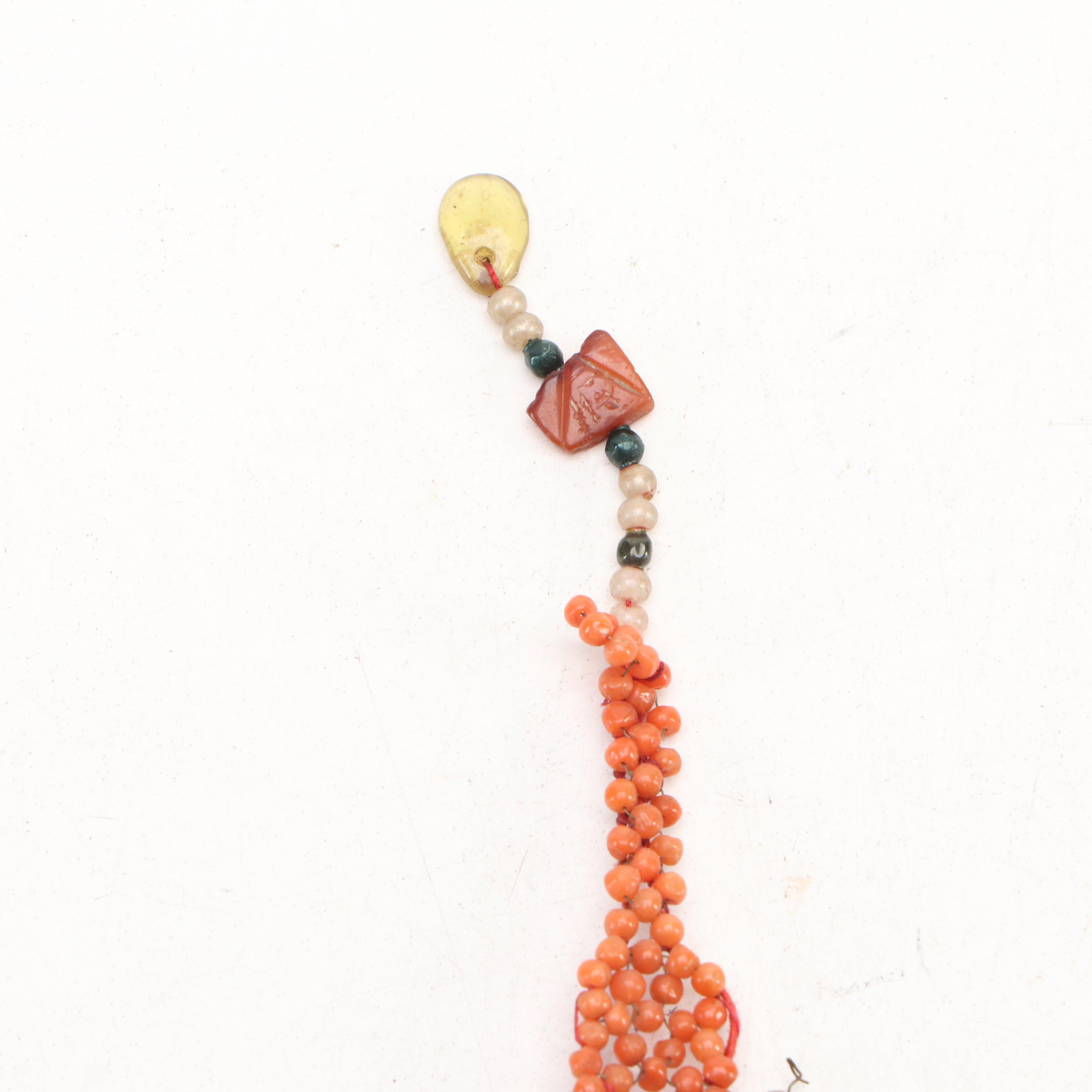Chinese Ornamental Hairpins Embellished with Kingfisher and Coral