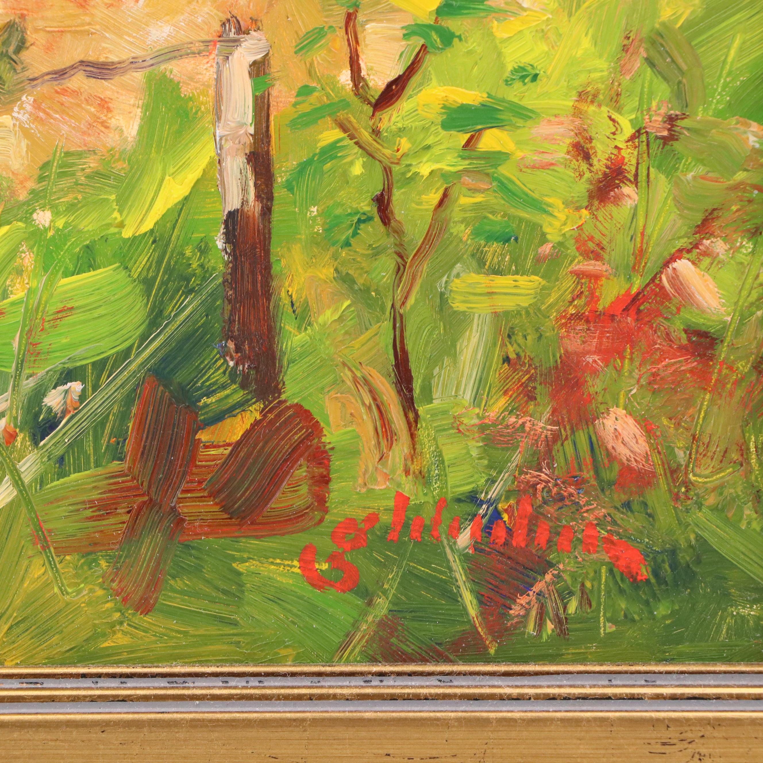 Geoff Bladon Landscape Oil Painting "Near Whitefield"