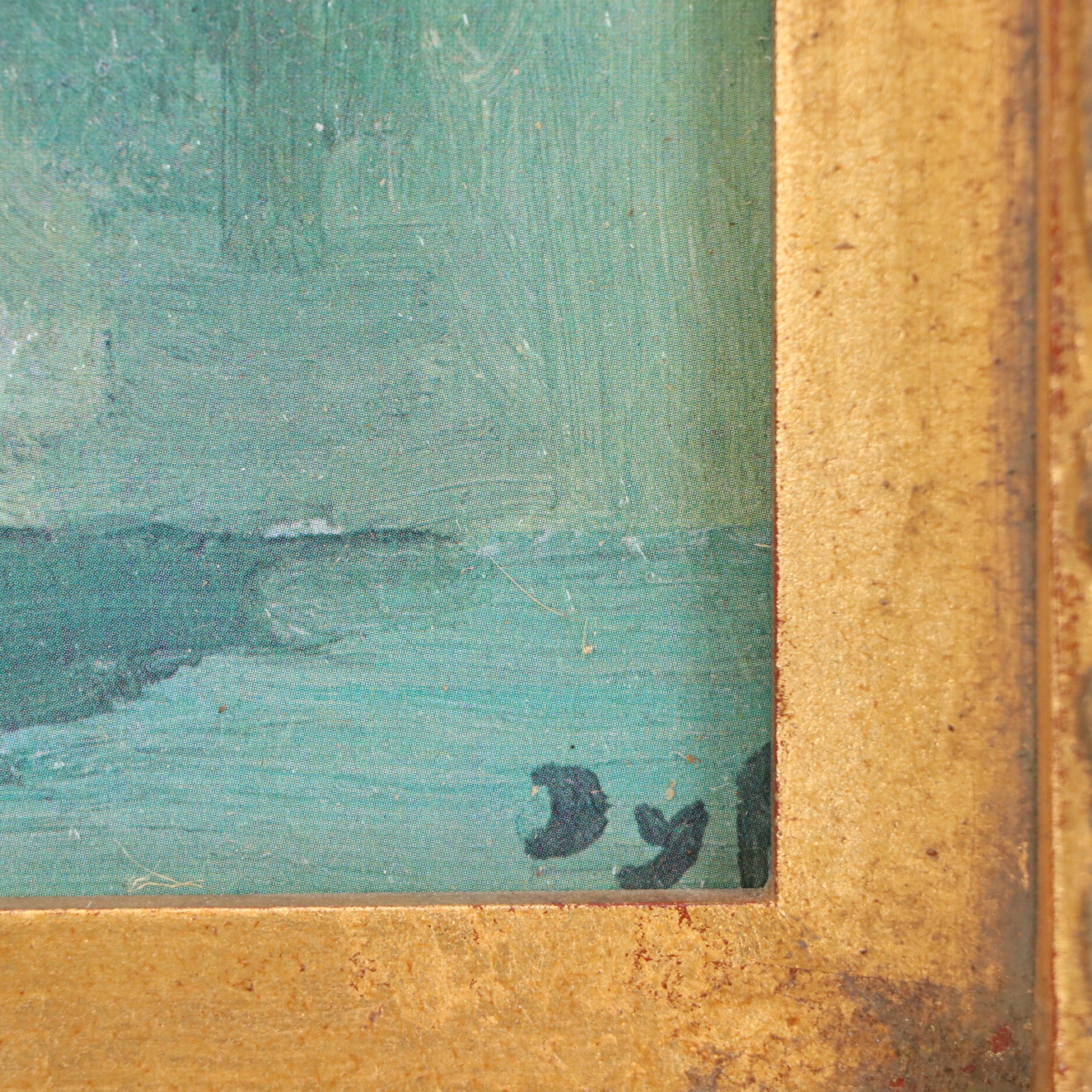 Floral Still Life Offset Lithograph After Marcel Dyf