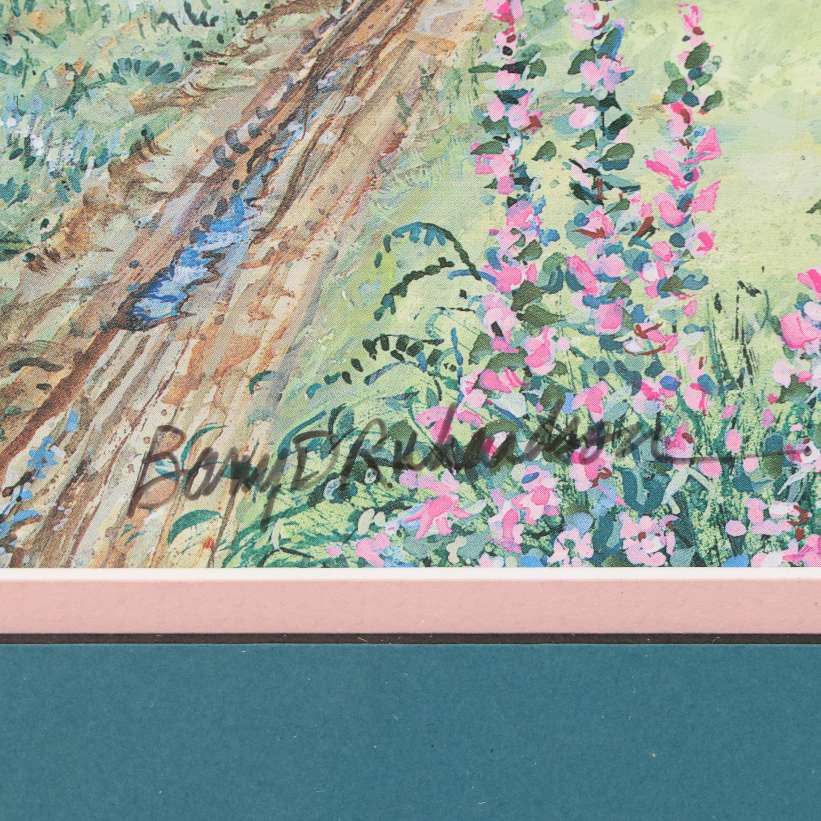 Barry D. Richardson Offset Lithograph "Frederick Towne"