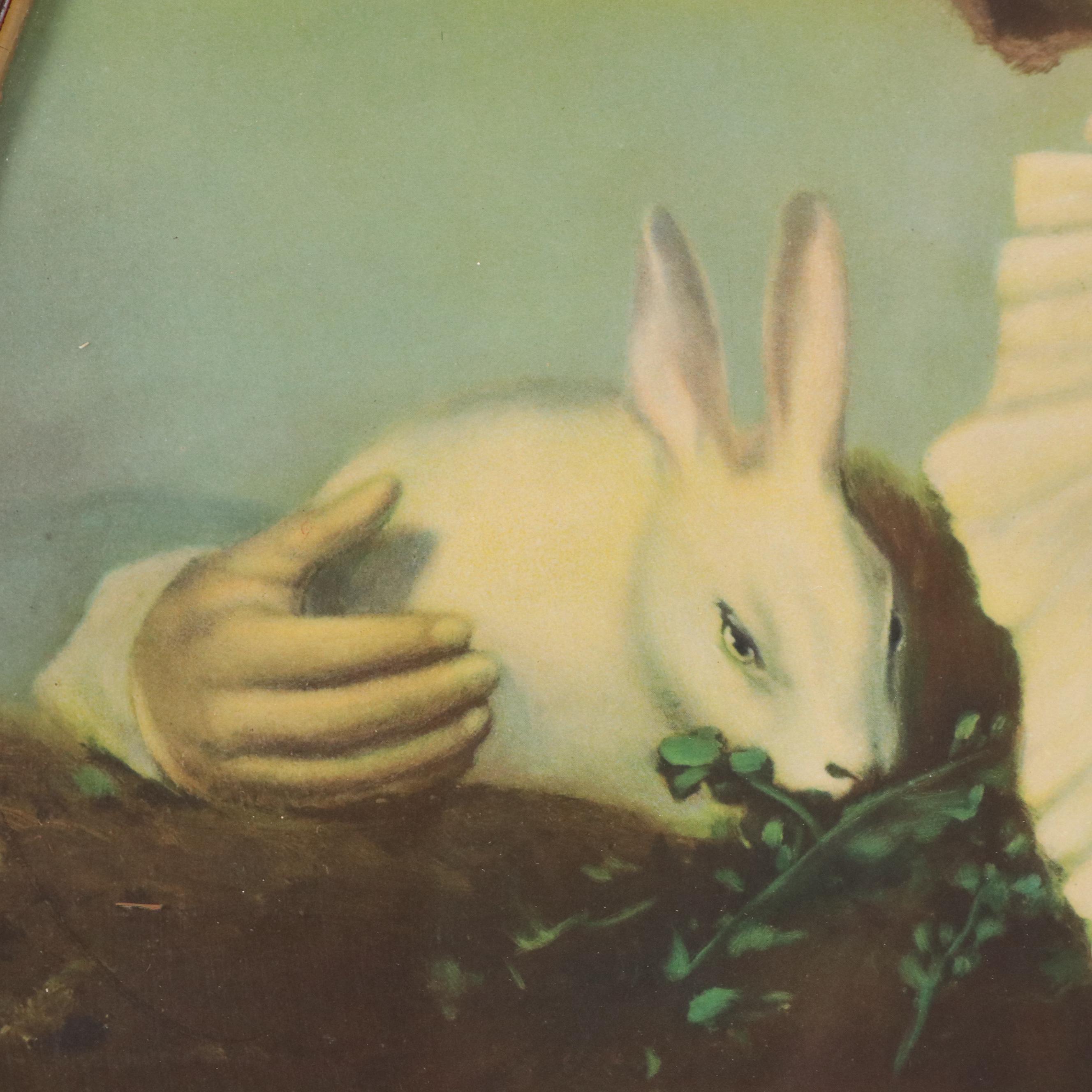 Offset Lithograph "The Age of Innocence" After Henry Raeburn