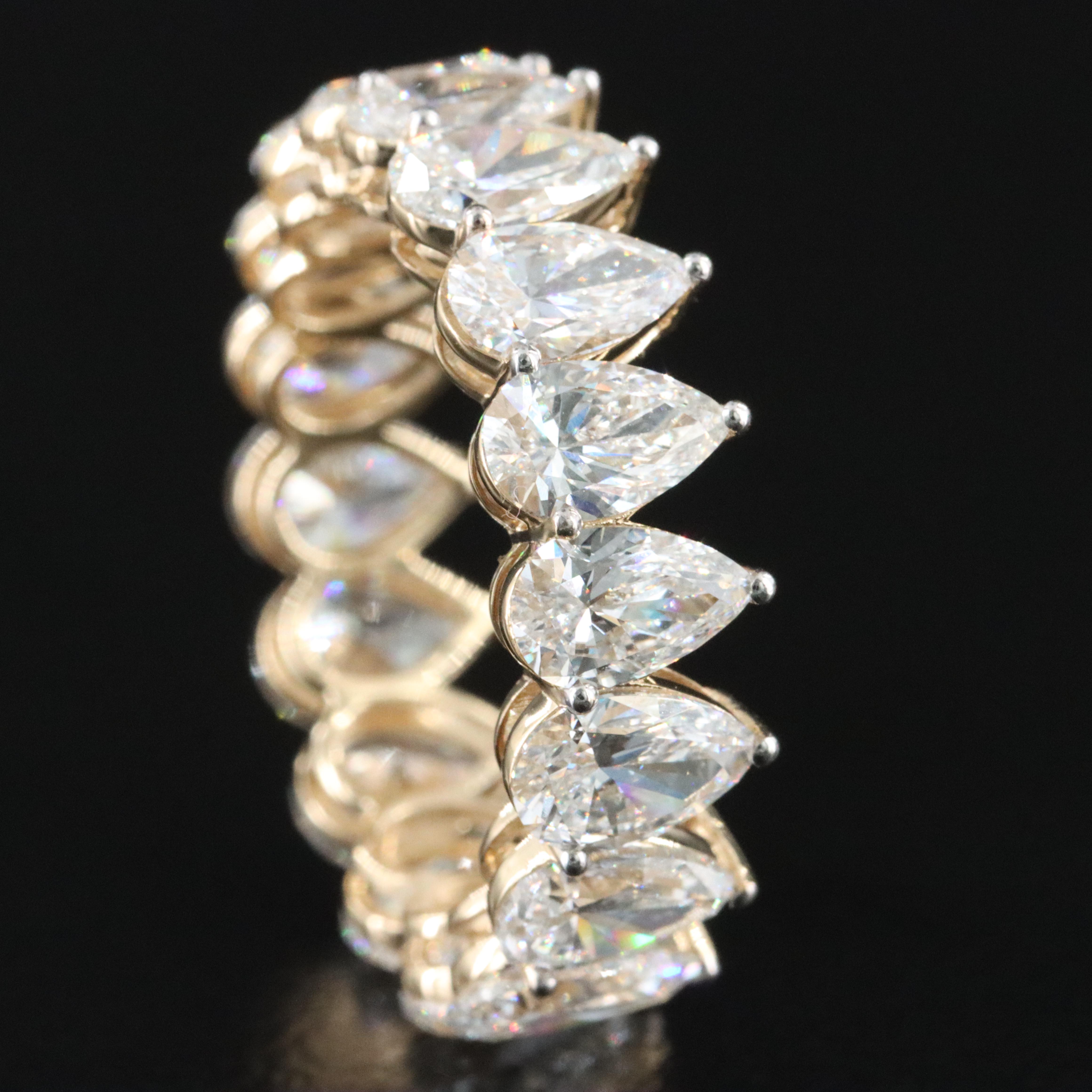 14K 6.41 CTW Lab Grown Diamond Eternity Band