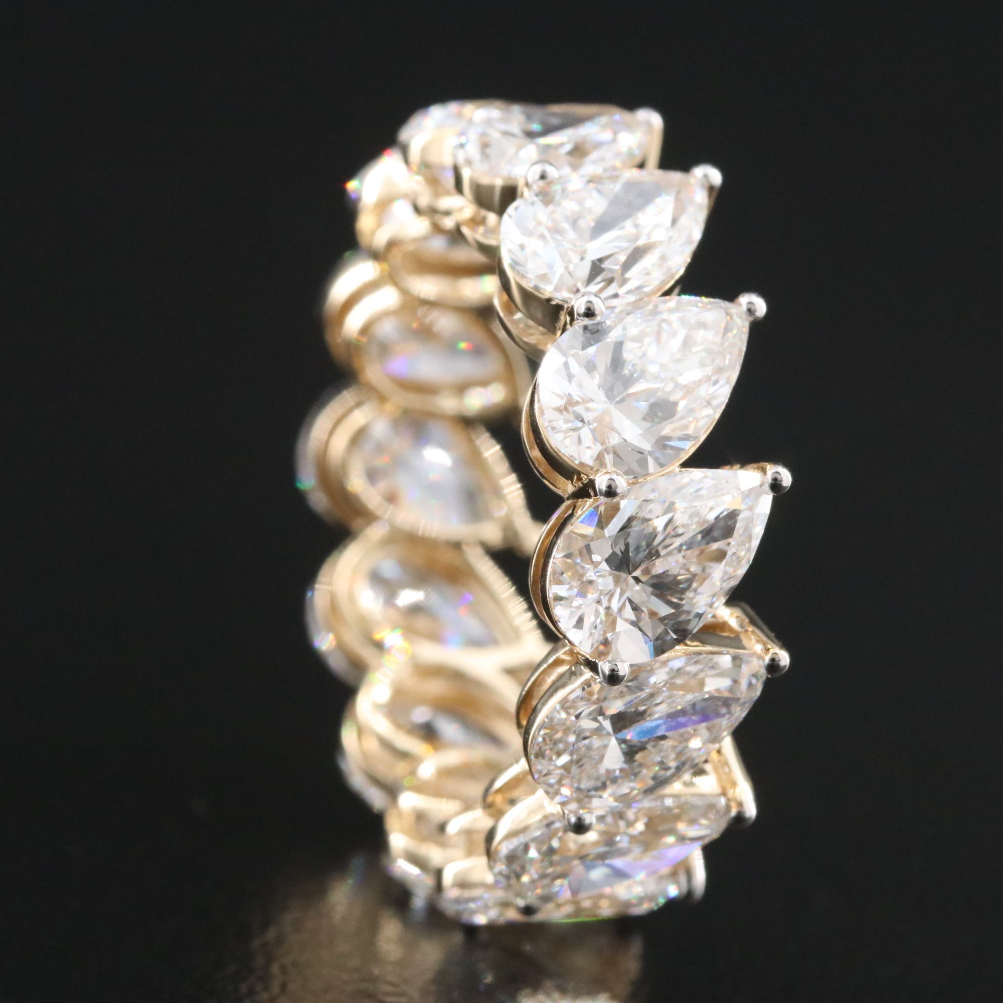 14K 8.75 CTW Lab Grown Diamond Eternity Band