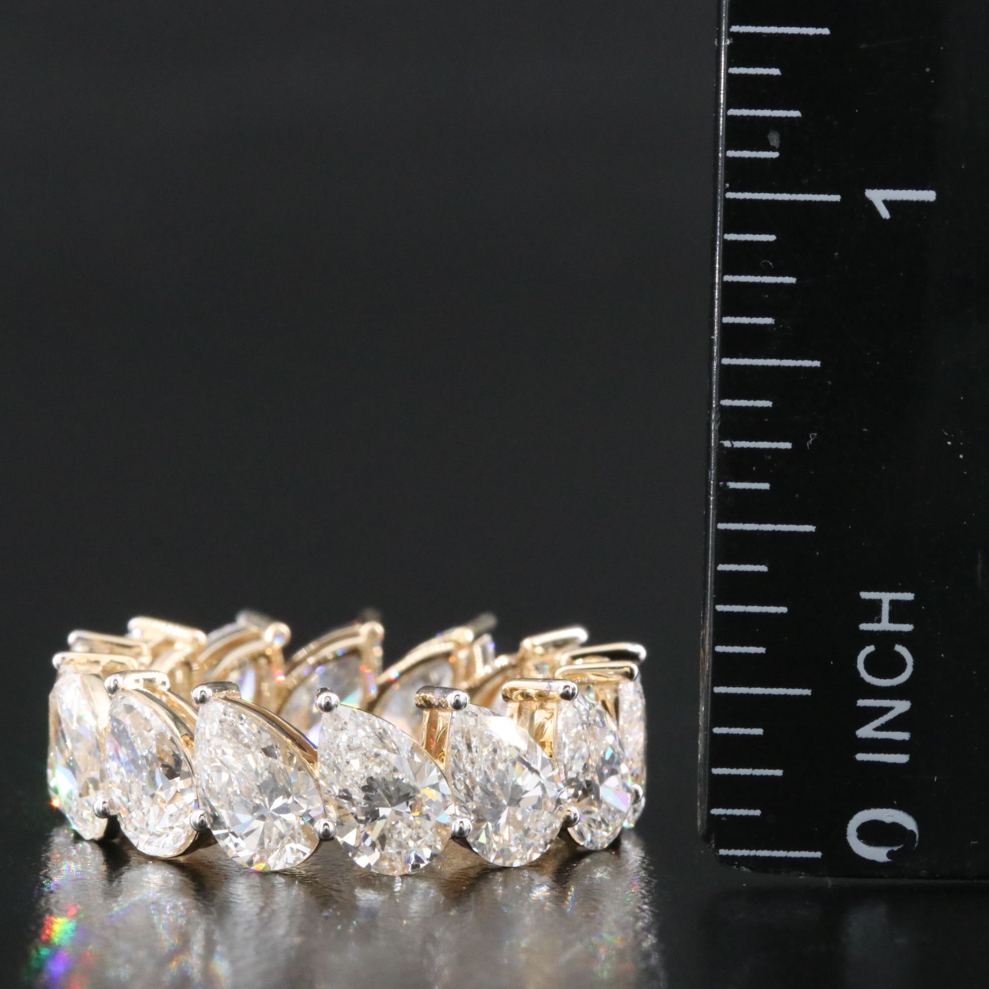 14K 8.75 CTW Lab Grown Diamond Eternity Band