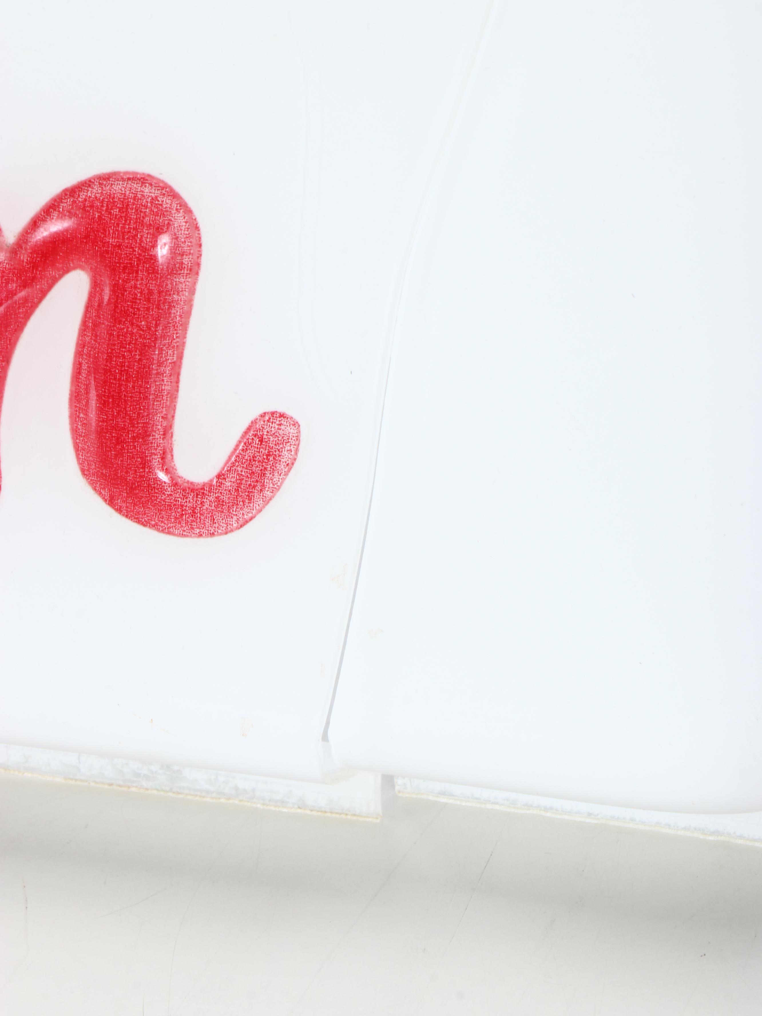 Hershey's Ice Cream Plastic Sign with Other Metal Advertising Signs