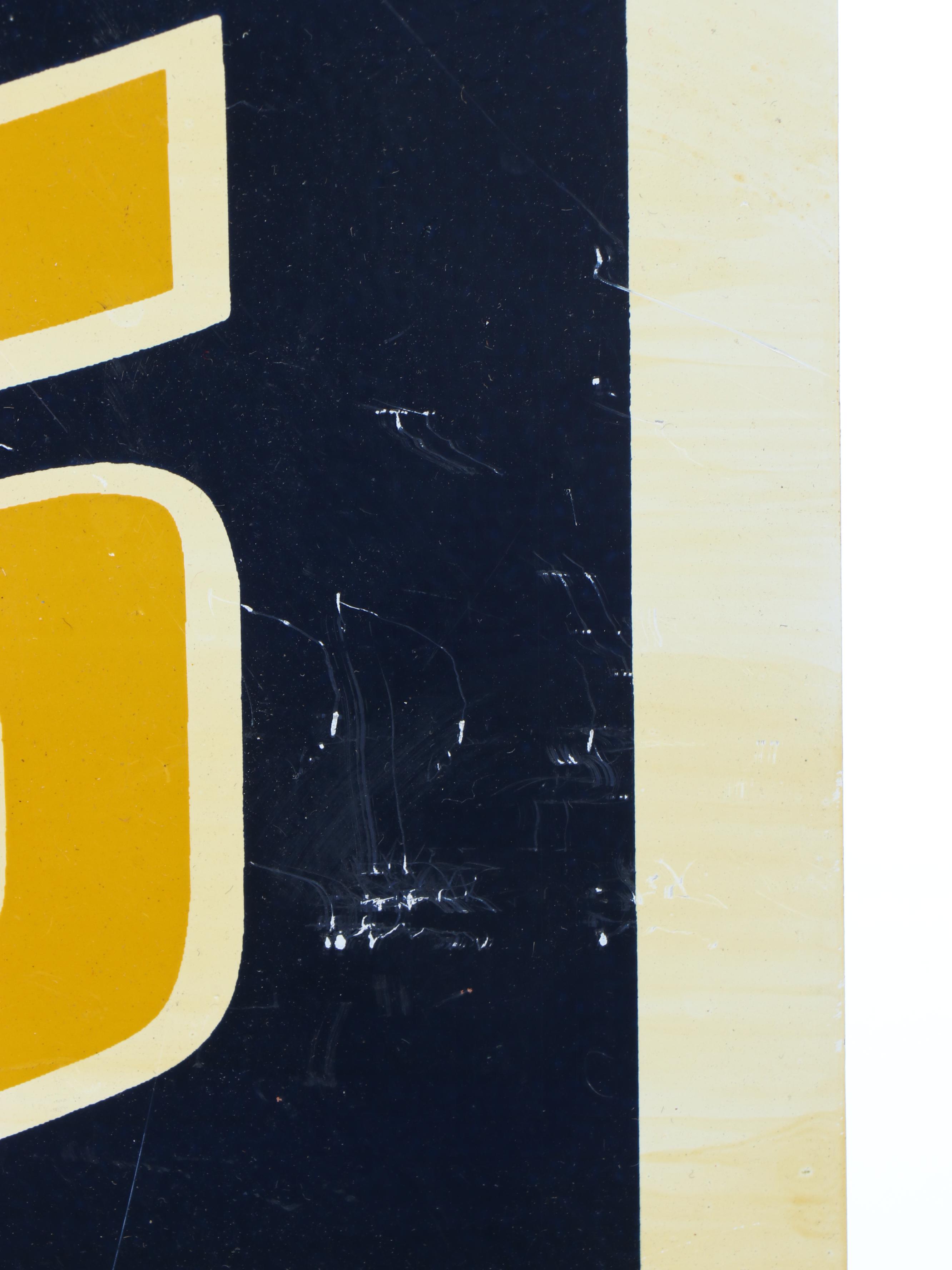 Hershey's Ice Cream Plastic Sign with Other Metal Advertising Signs