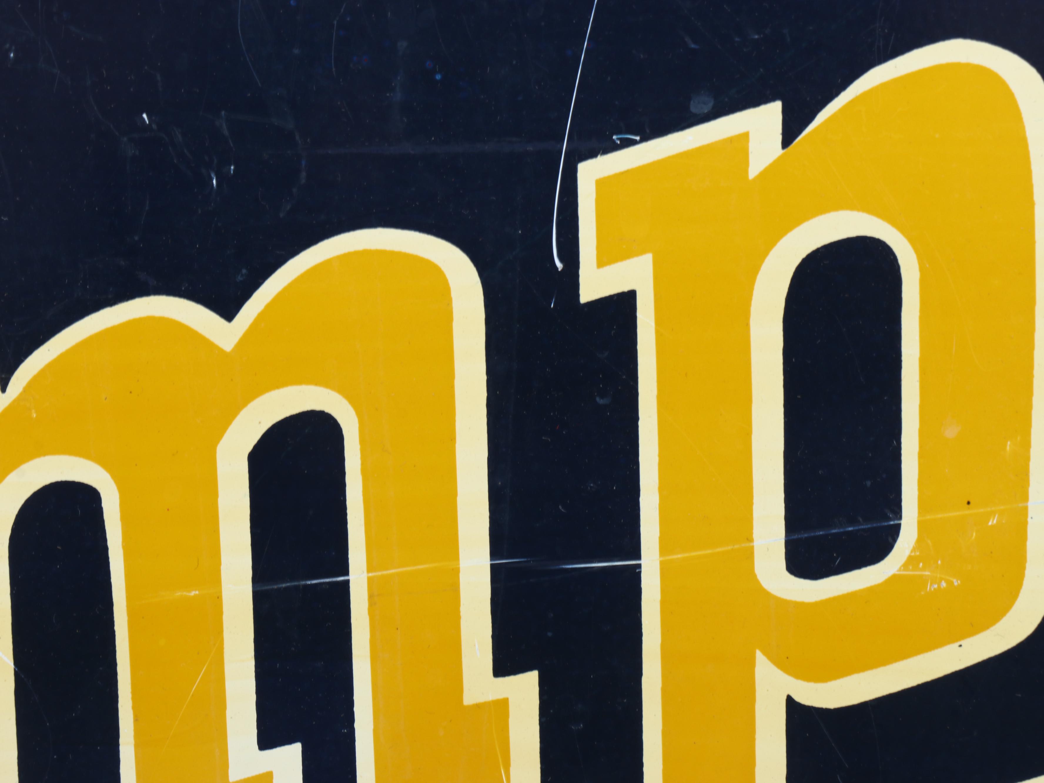 Hershey's Ice Cream Plastic Sign with Other Metal Advertising Signs