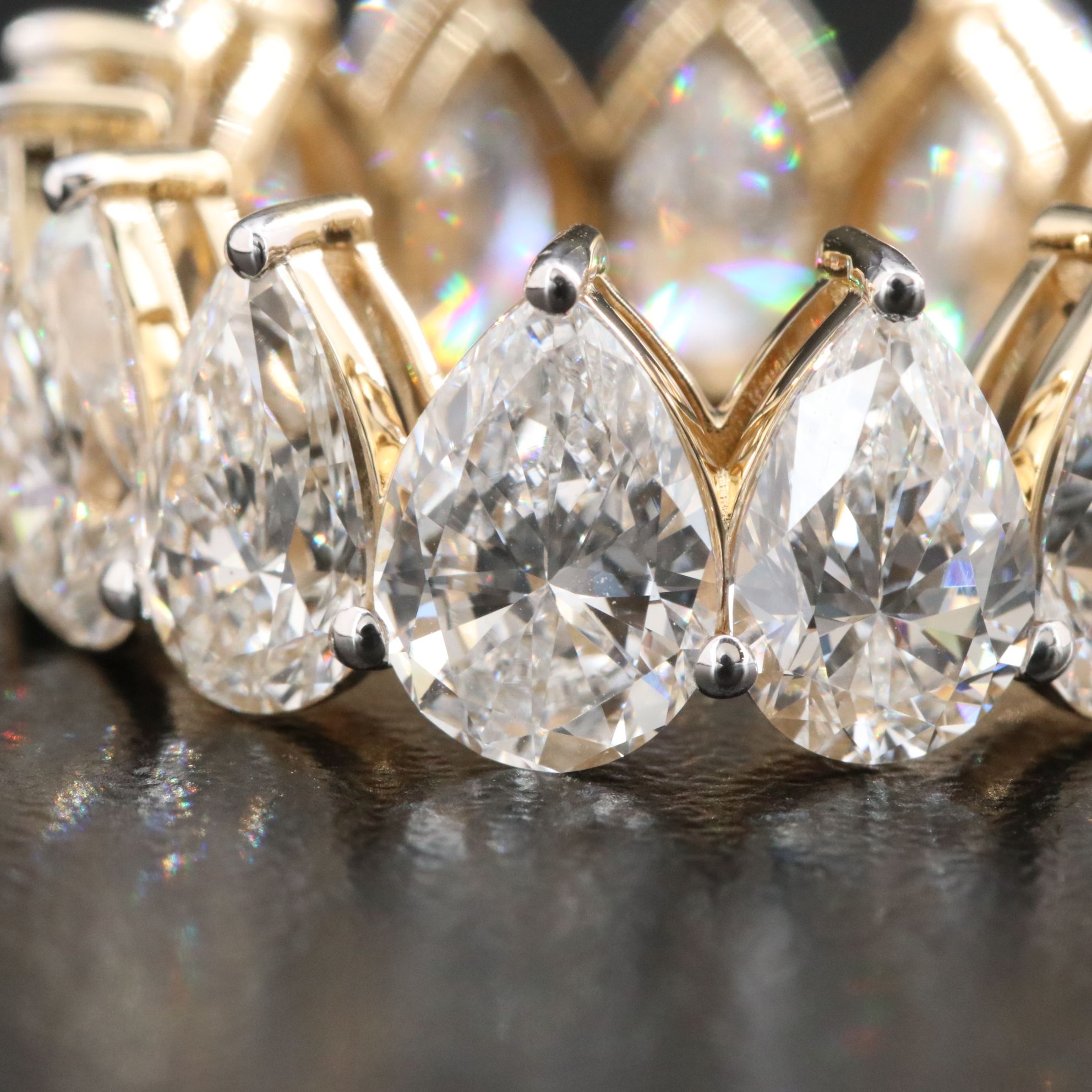 14K 10.99 CTW Lab Grown Diamond Eternity Band