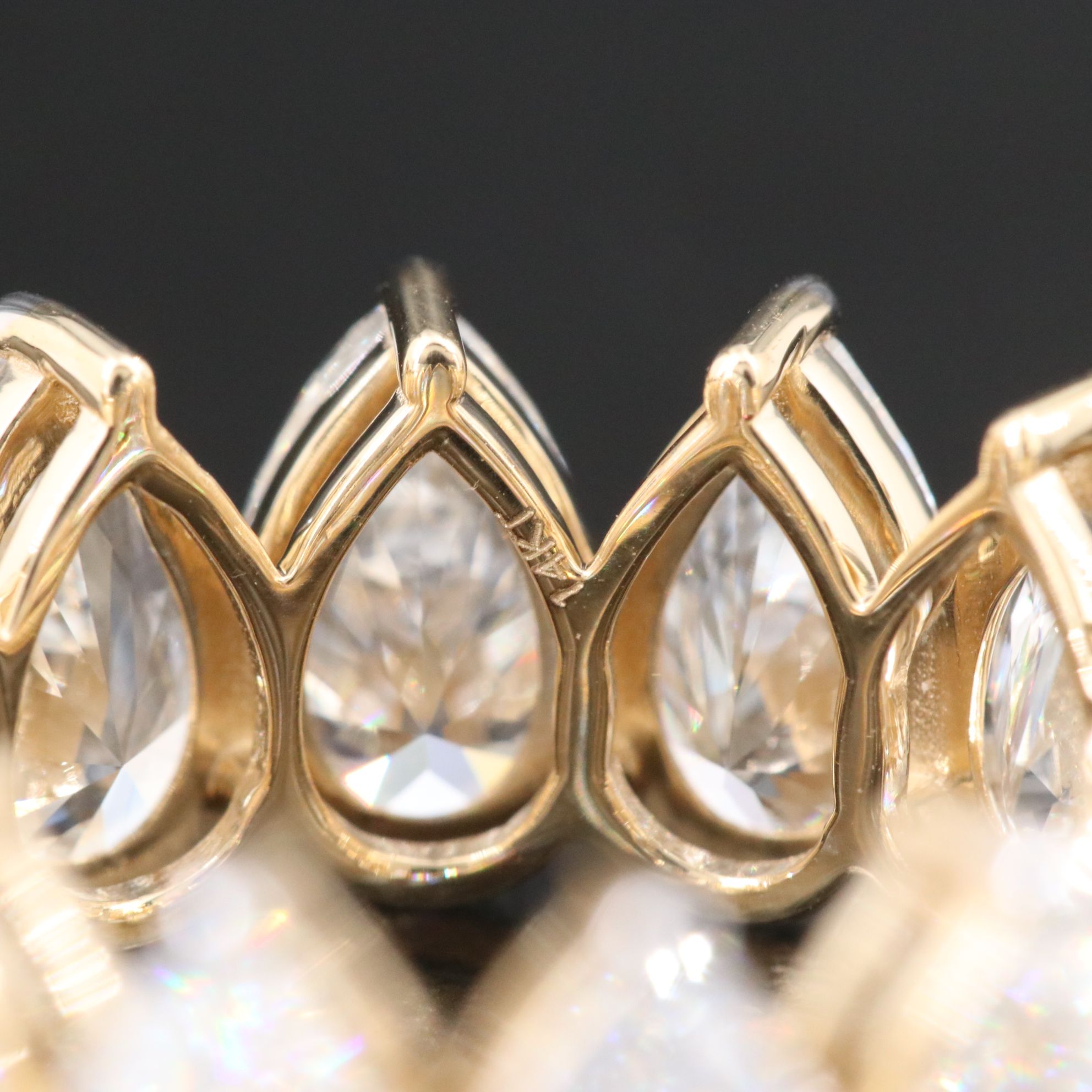 14K 10.99 CTW Lab Grown Diamond Eternity Band