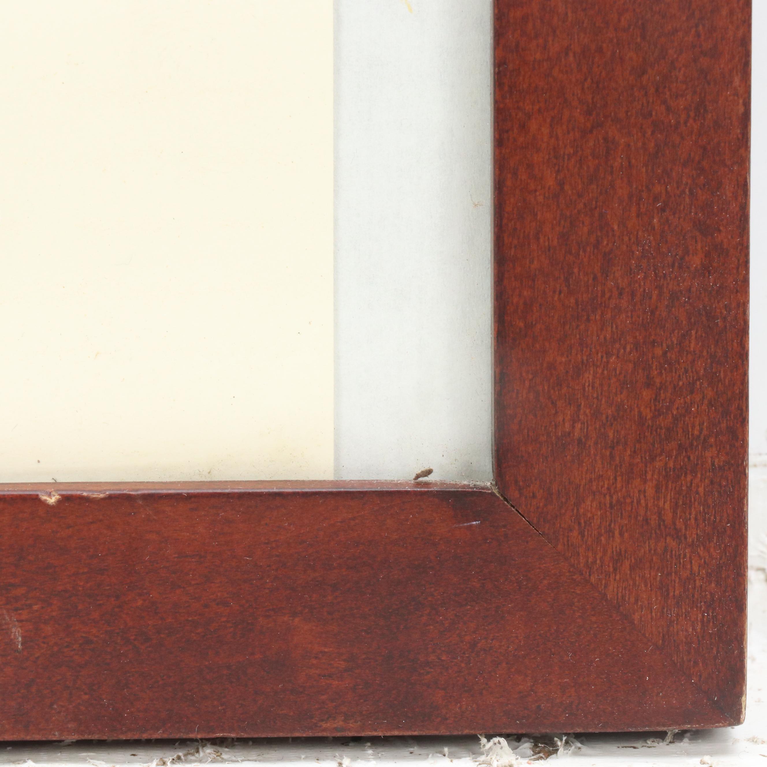 Landscape Offset Lithograph "Winter" After Norman Rockwell