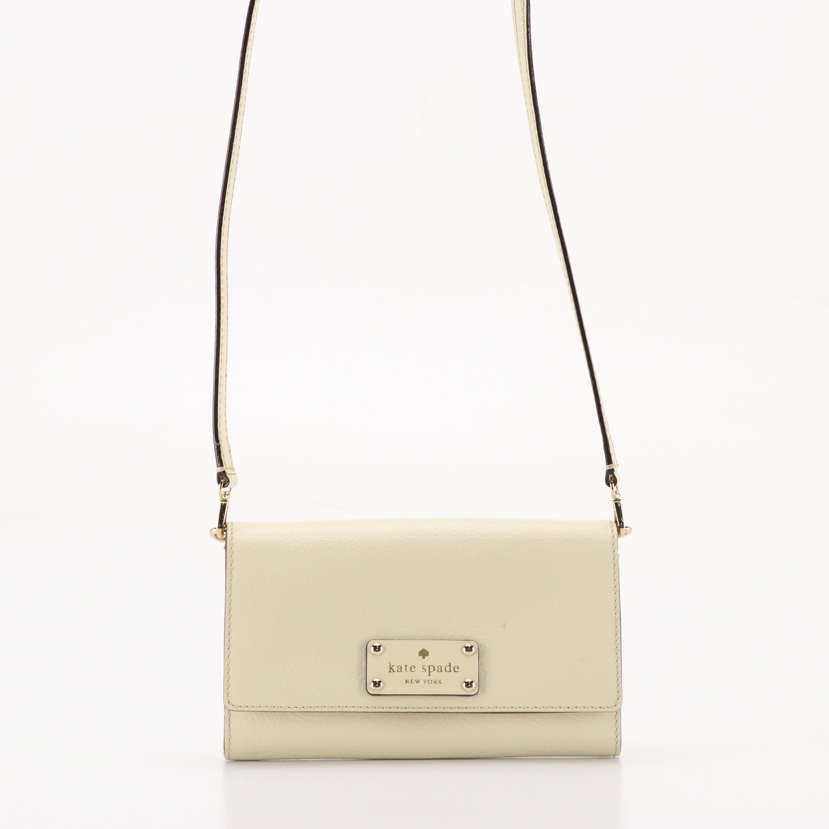 Kate Spade Leather Front-Flap Crossbody Bags, Brighton Shoulder Satchel & Wallet