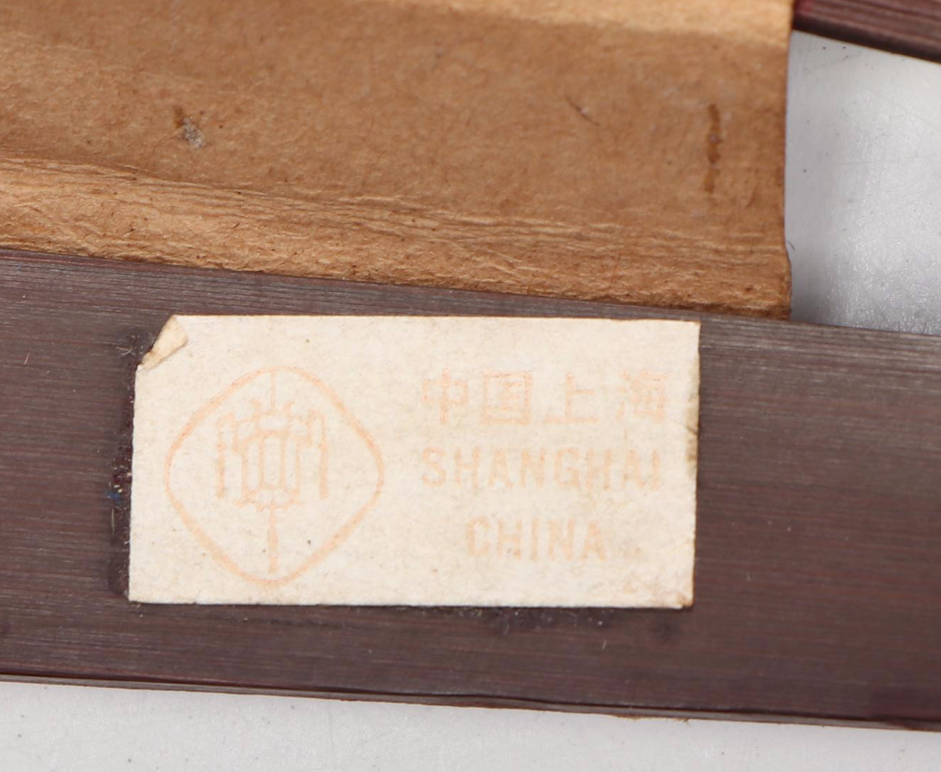 Chinese Bird and Floral Wood and Paper Folding Fan with Other Folding Fans