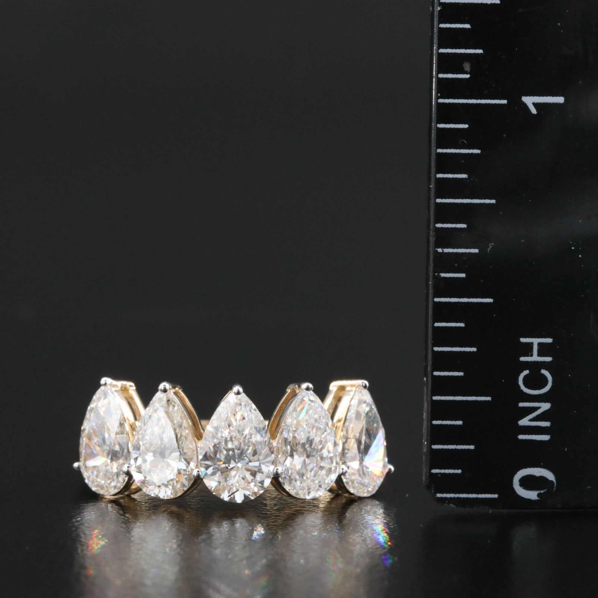 14K 2.80 CTW Lab Grown Diamond Ring