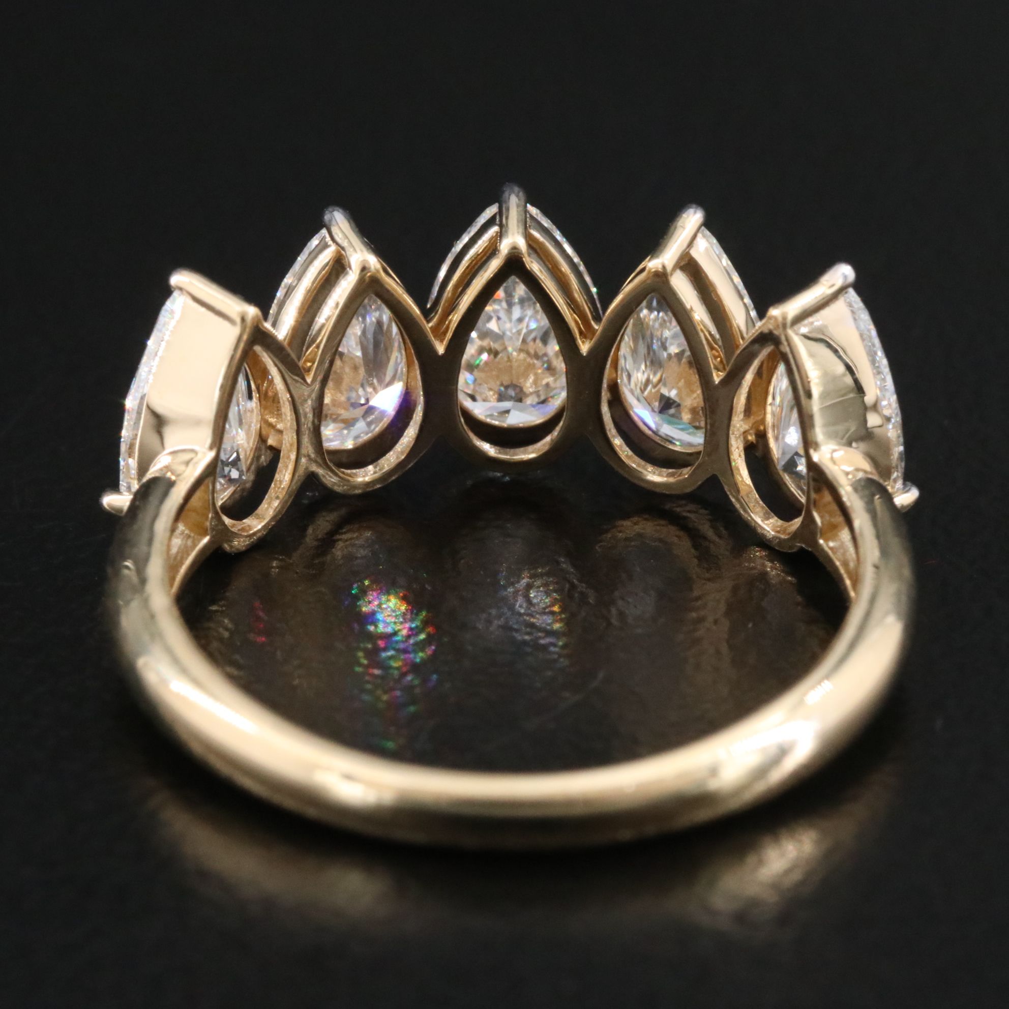 14K 2.80 CTW Lab Grown Diamond Ring