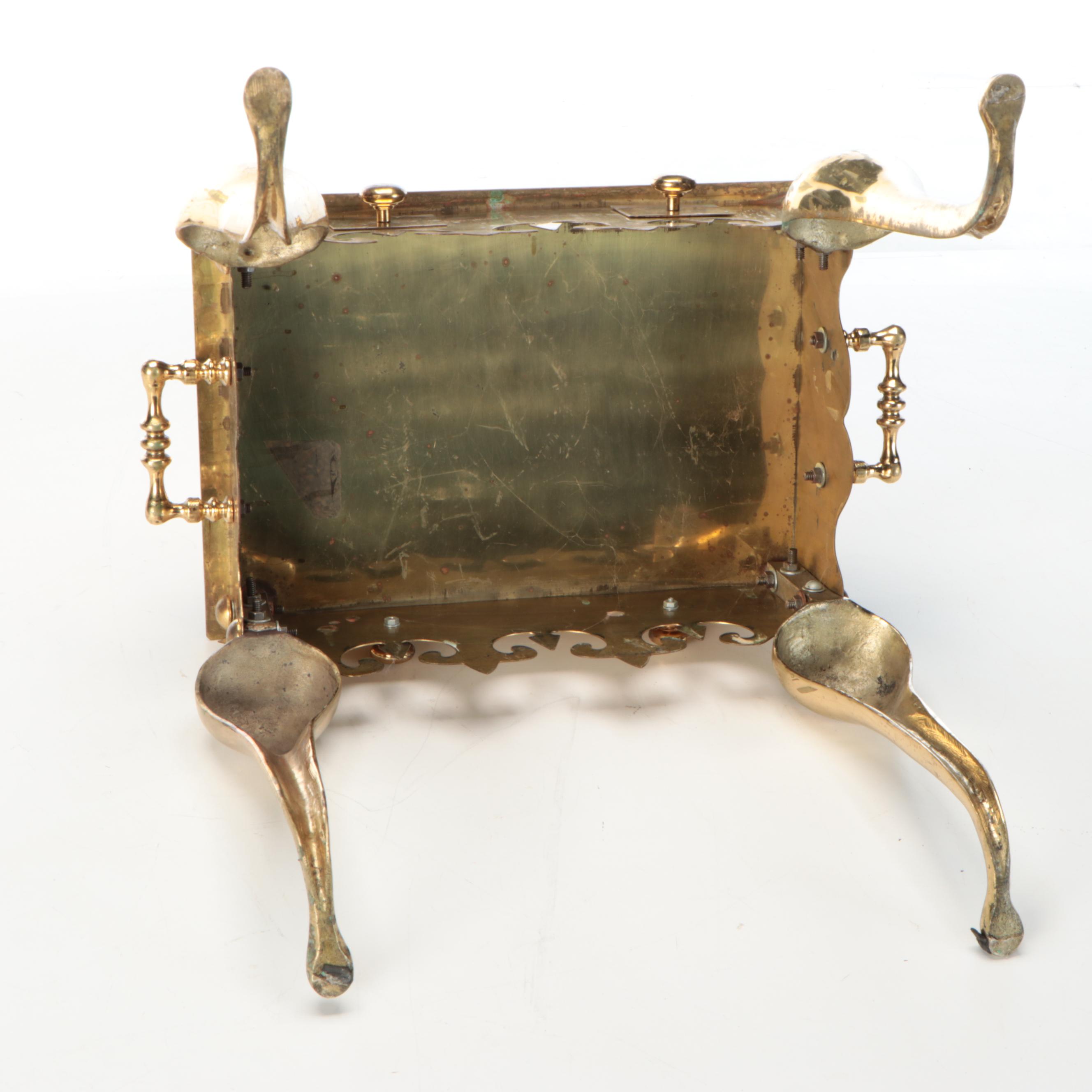 Georgian Style Brass Footman, 19th Century