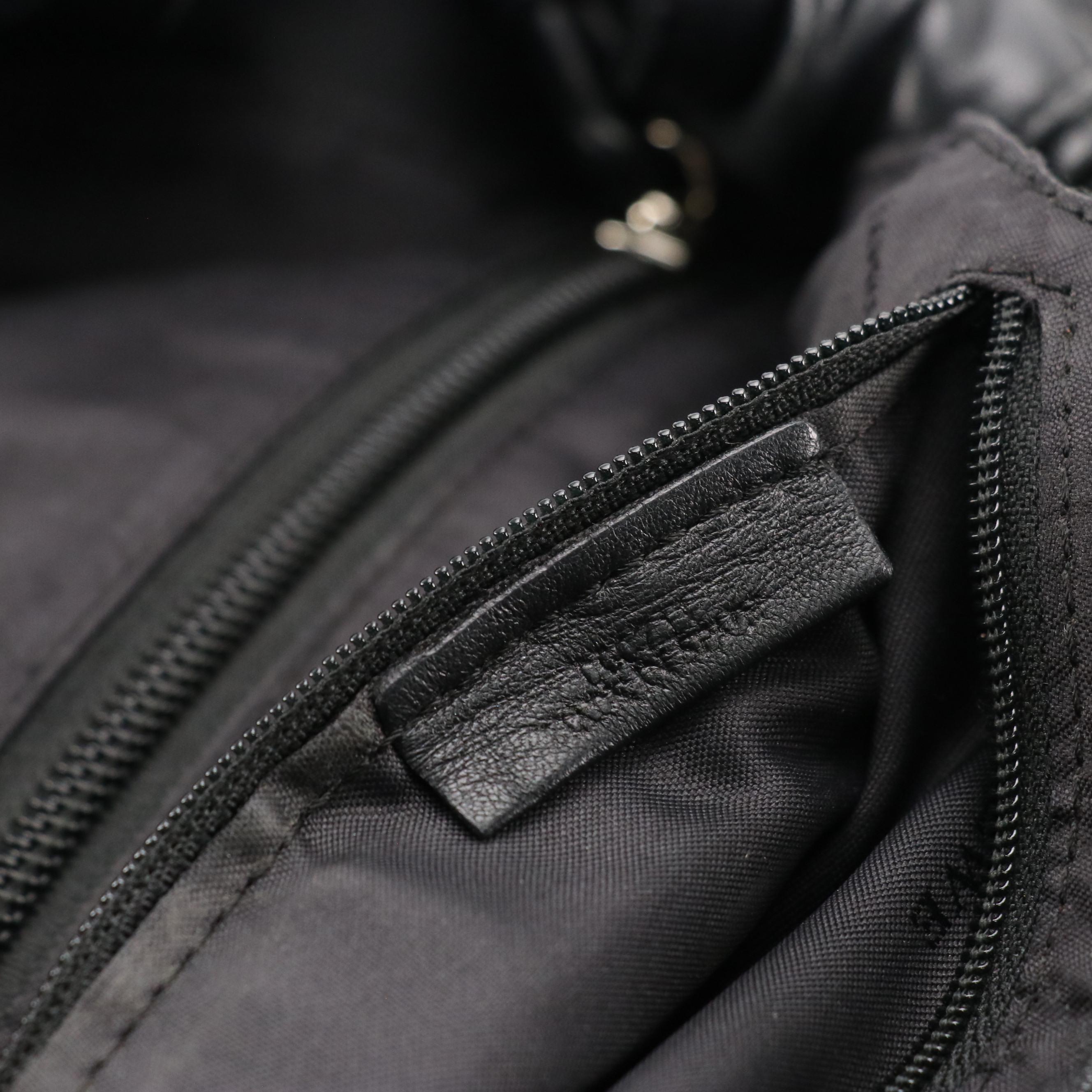 Loewe Anagram Aire Handbag in Black Nappa Leather