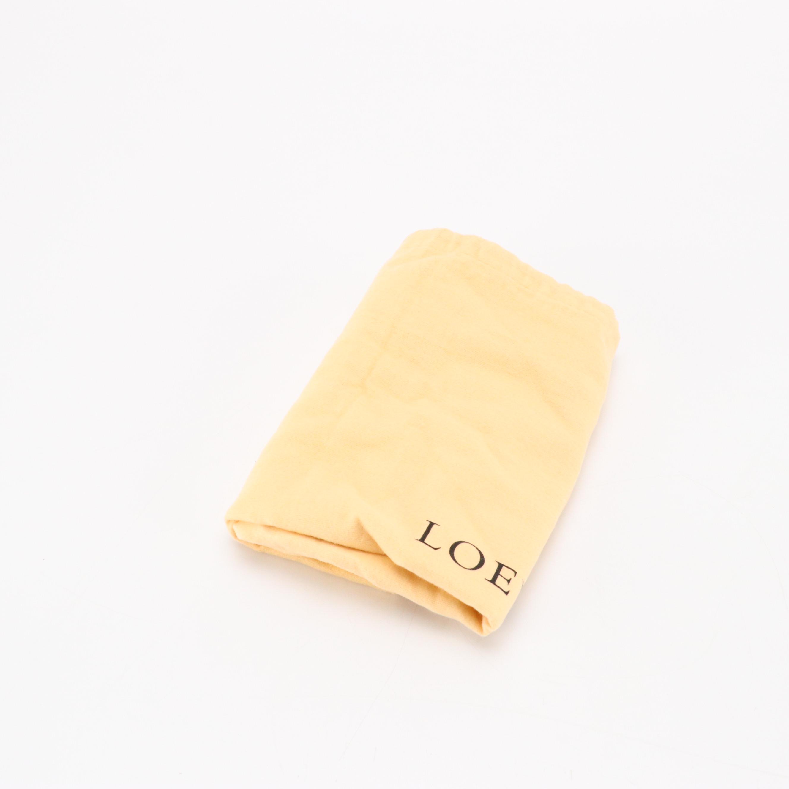 Loewe Anagram Aire Handbag in Black Nappa Leather