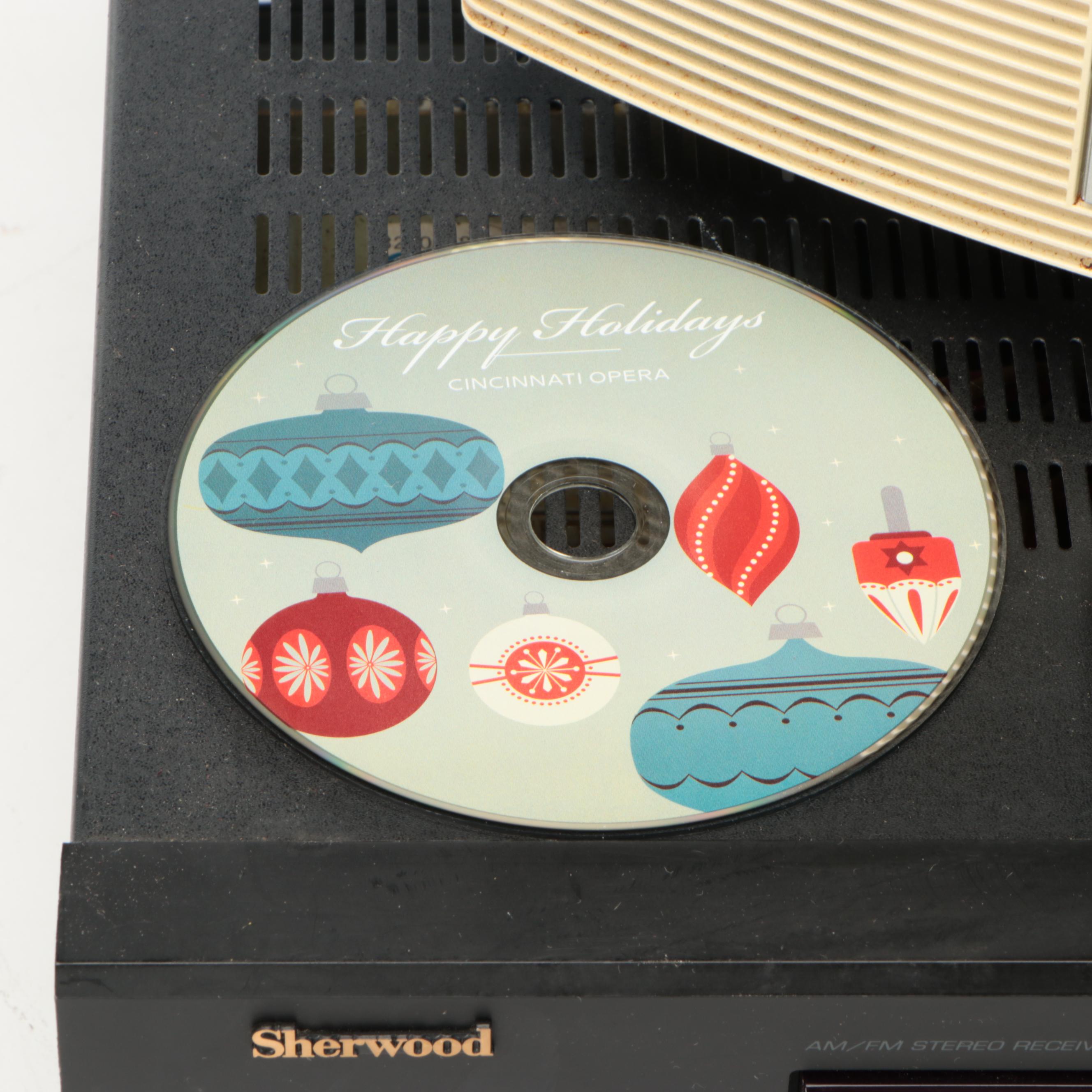 Sherwood Model RX-4105 Stereo Receiver and Bose Wave Music System