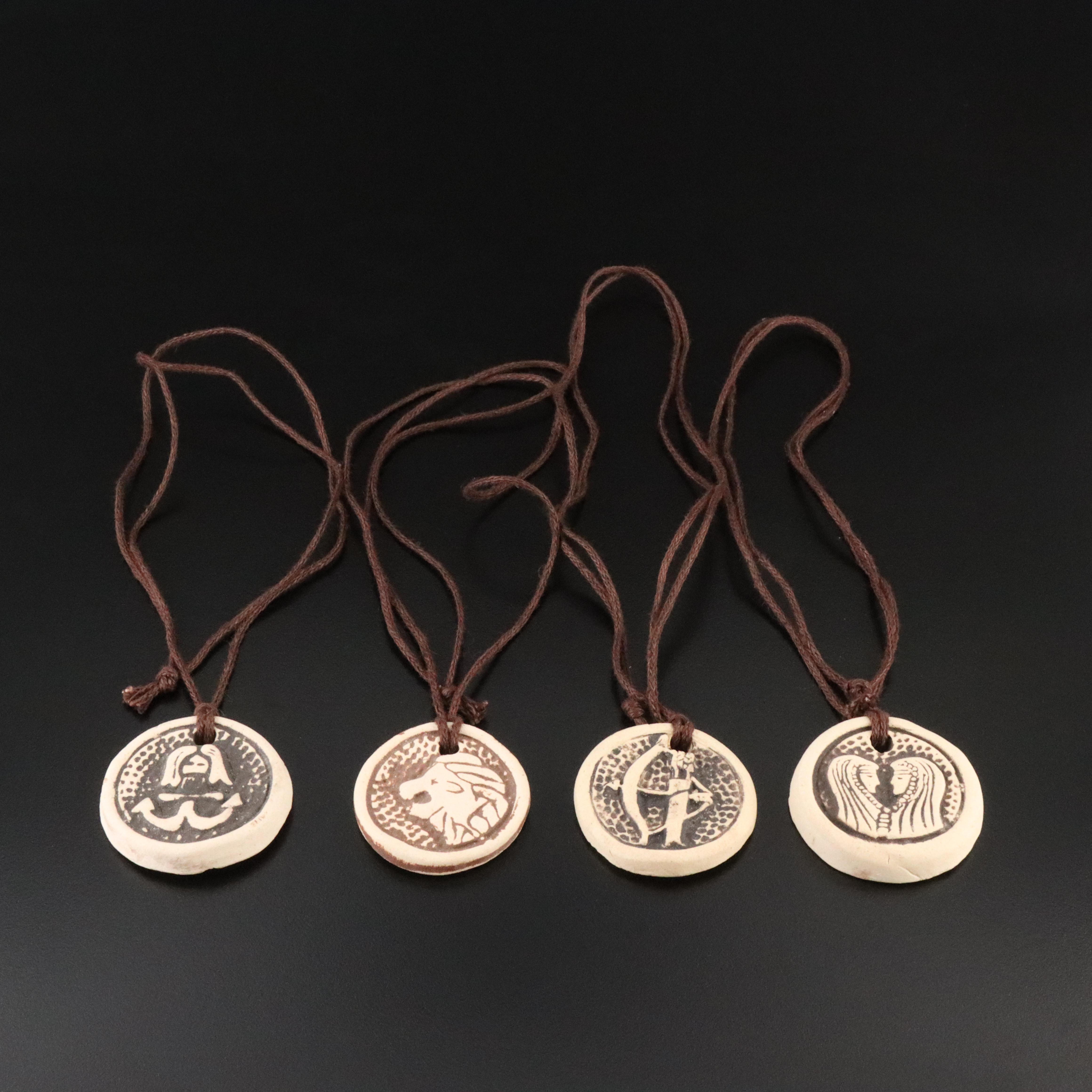 Ceramic Horoscope Necklaces