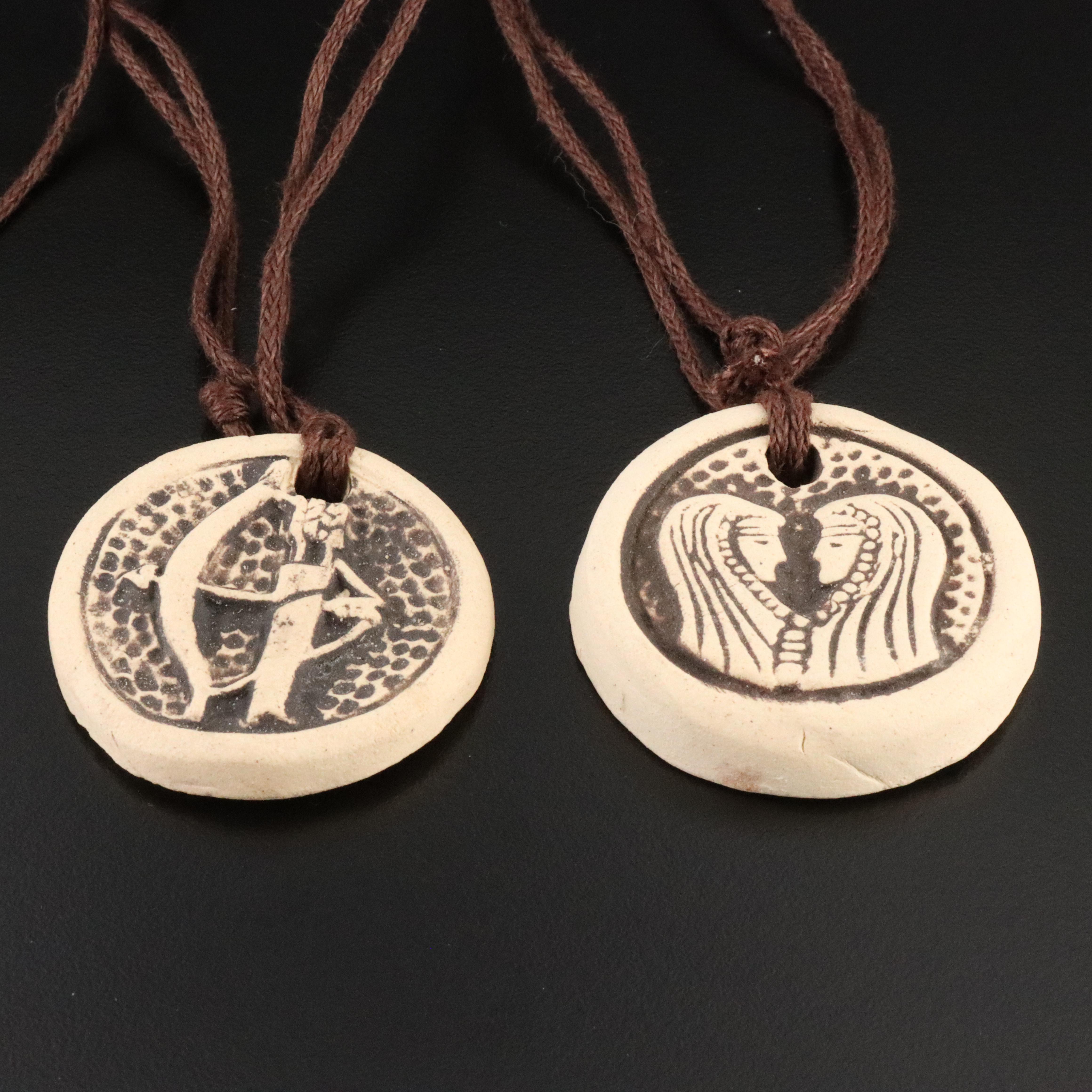 Ceramic Horoscope Necklaces