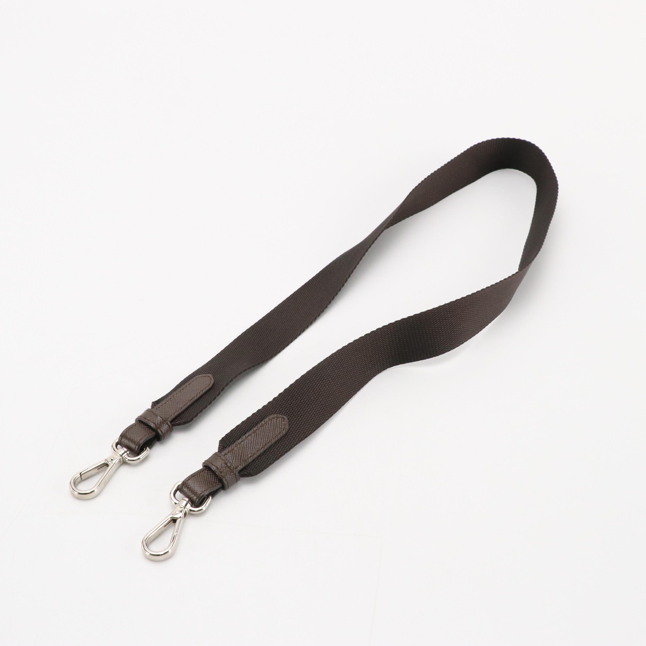 Prada Two-Way Zip Tote in Blue/Green Plaid Tessuto Nylon and Leather Straps