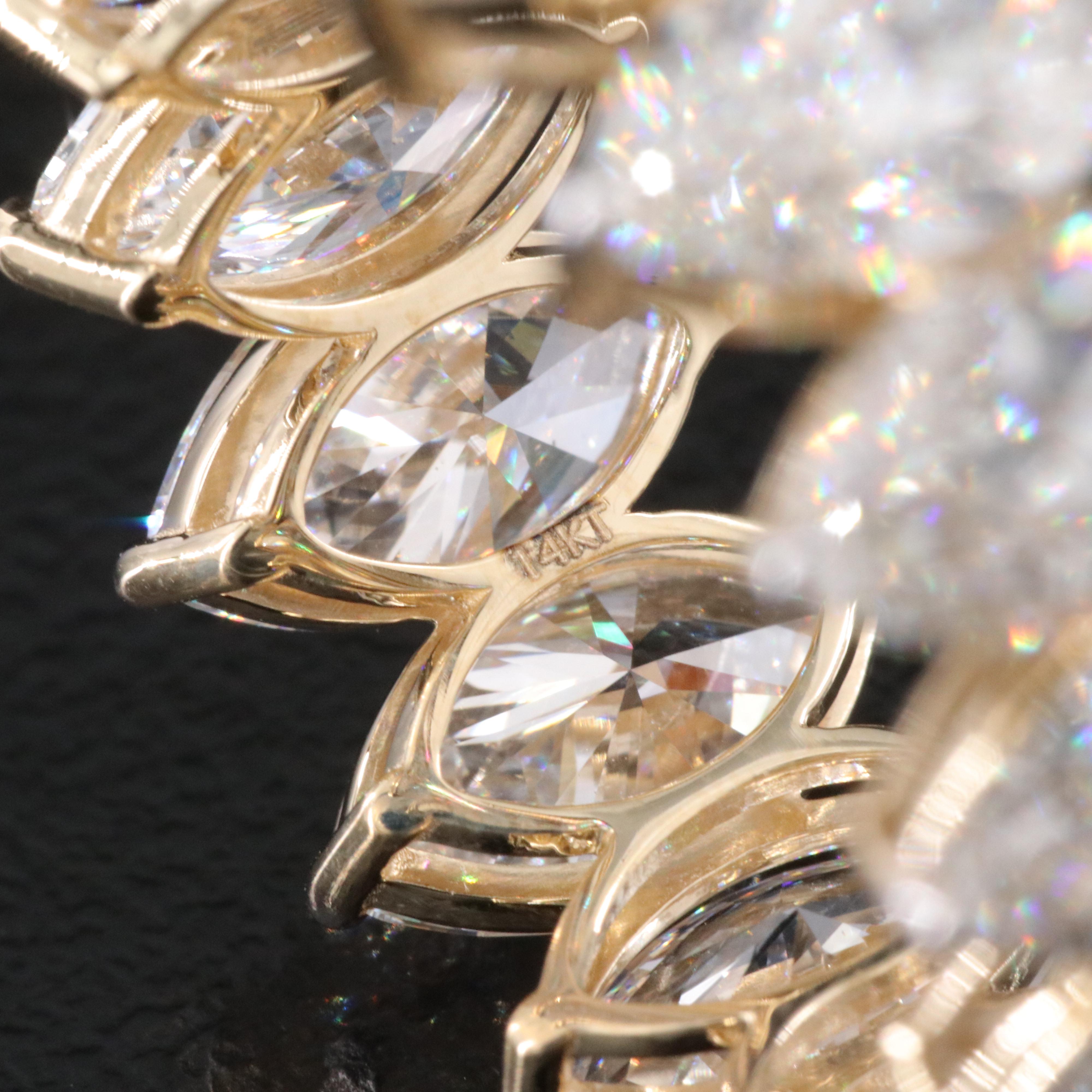 14K 11.15 CTW Lab Grown Diamond Eternity Band