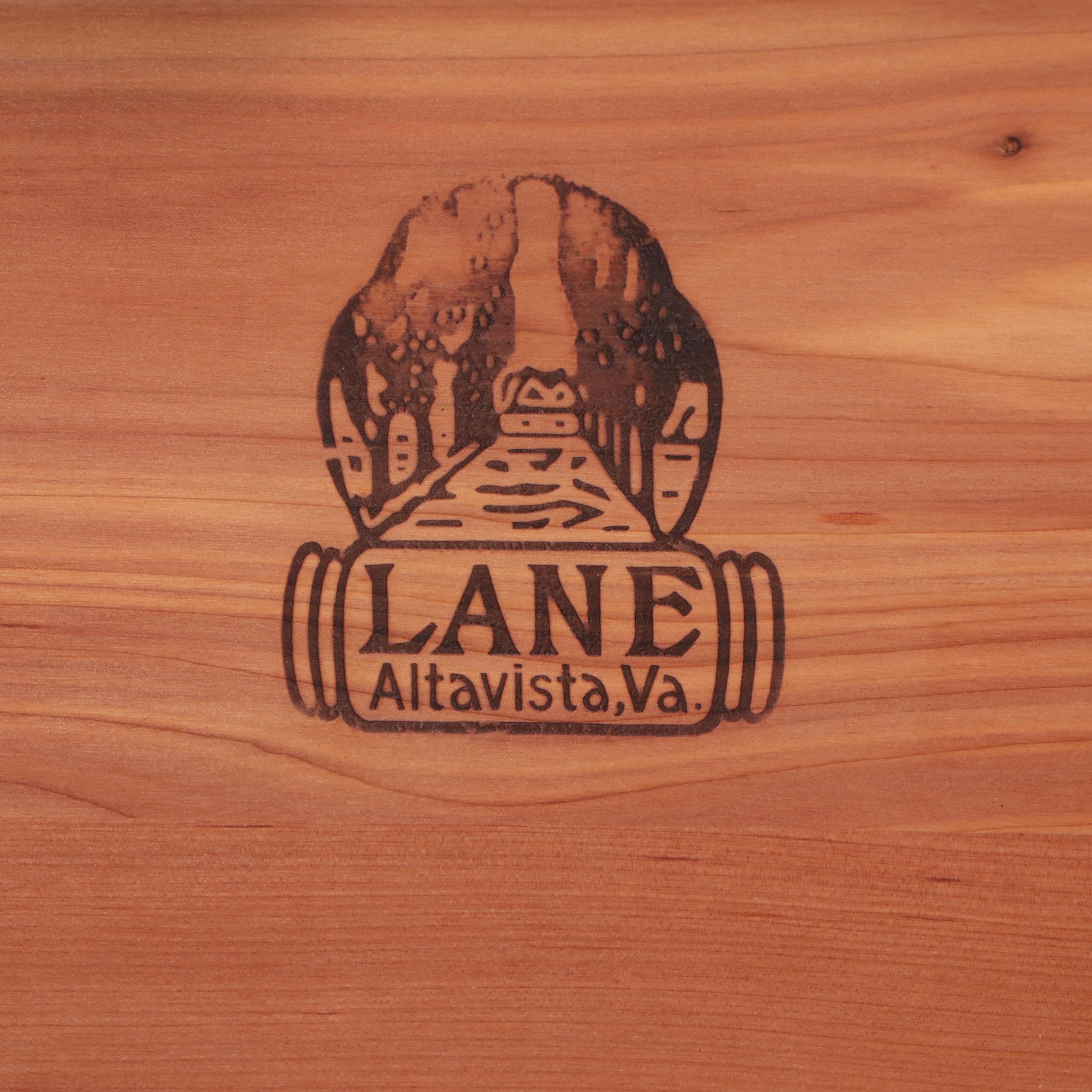 Lane Painted Waterfall Front Blanket Chest with Cedar Lining