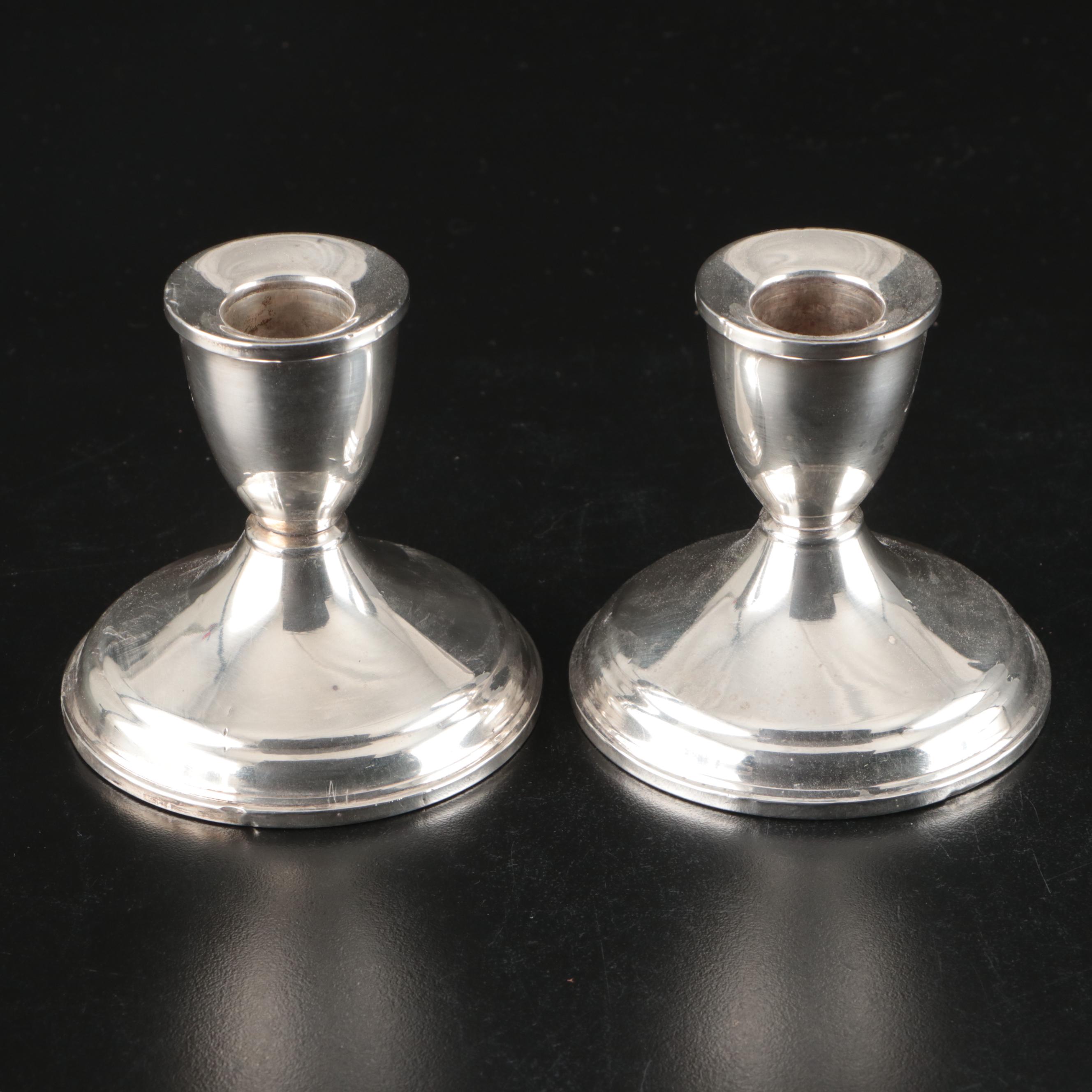 Gorham Sterling Plate, Webster Sterling Cup, and More Sterling Table Accessories