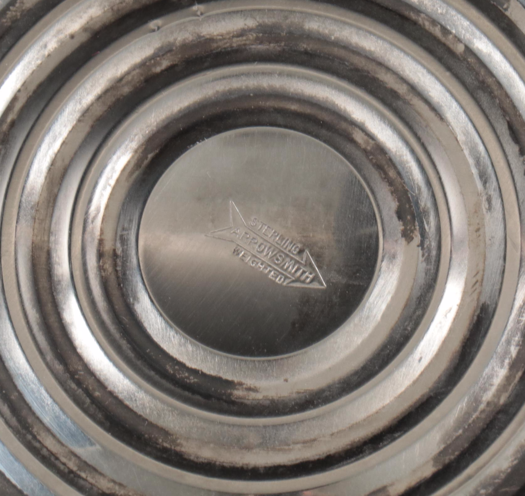 Gorham Sterling Plate, Webster Sterling Cup, and More Sterling Table Accessories