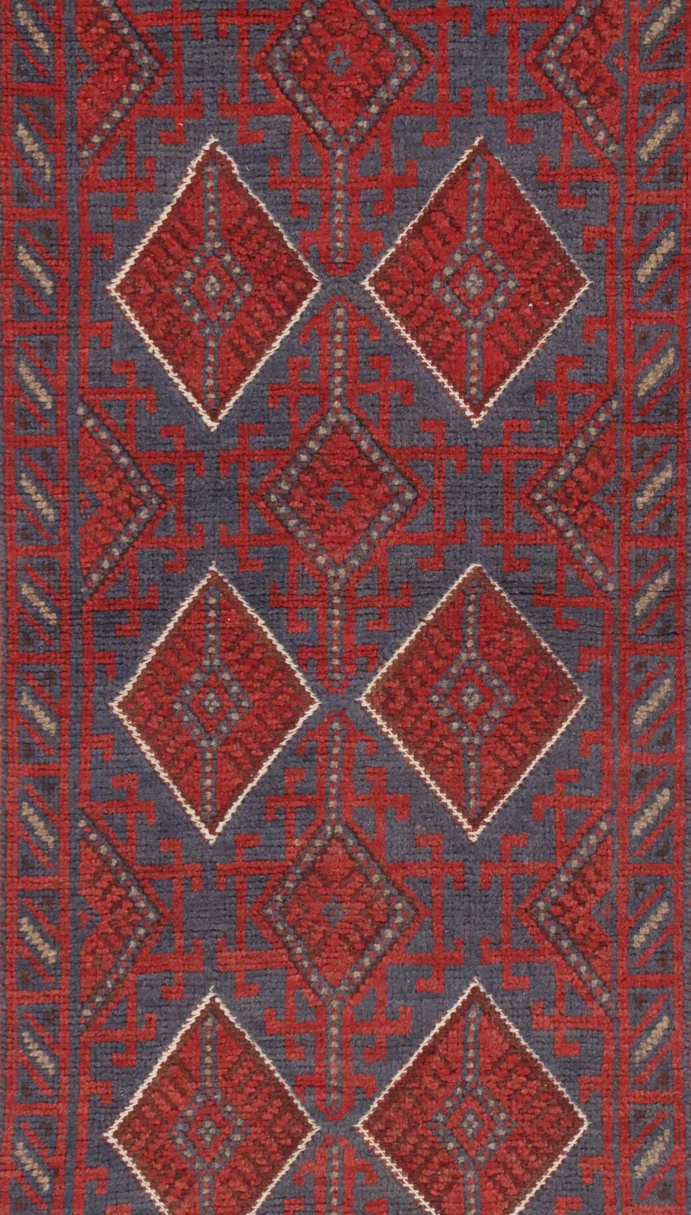 2'1 x 8' Handwoven Afghan Mashwani Carpet Runner
